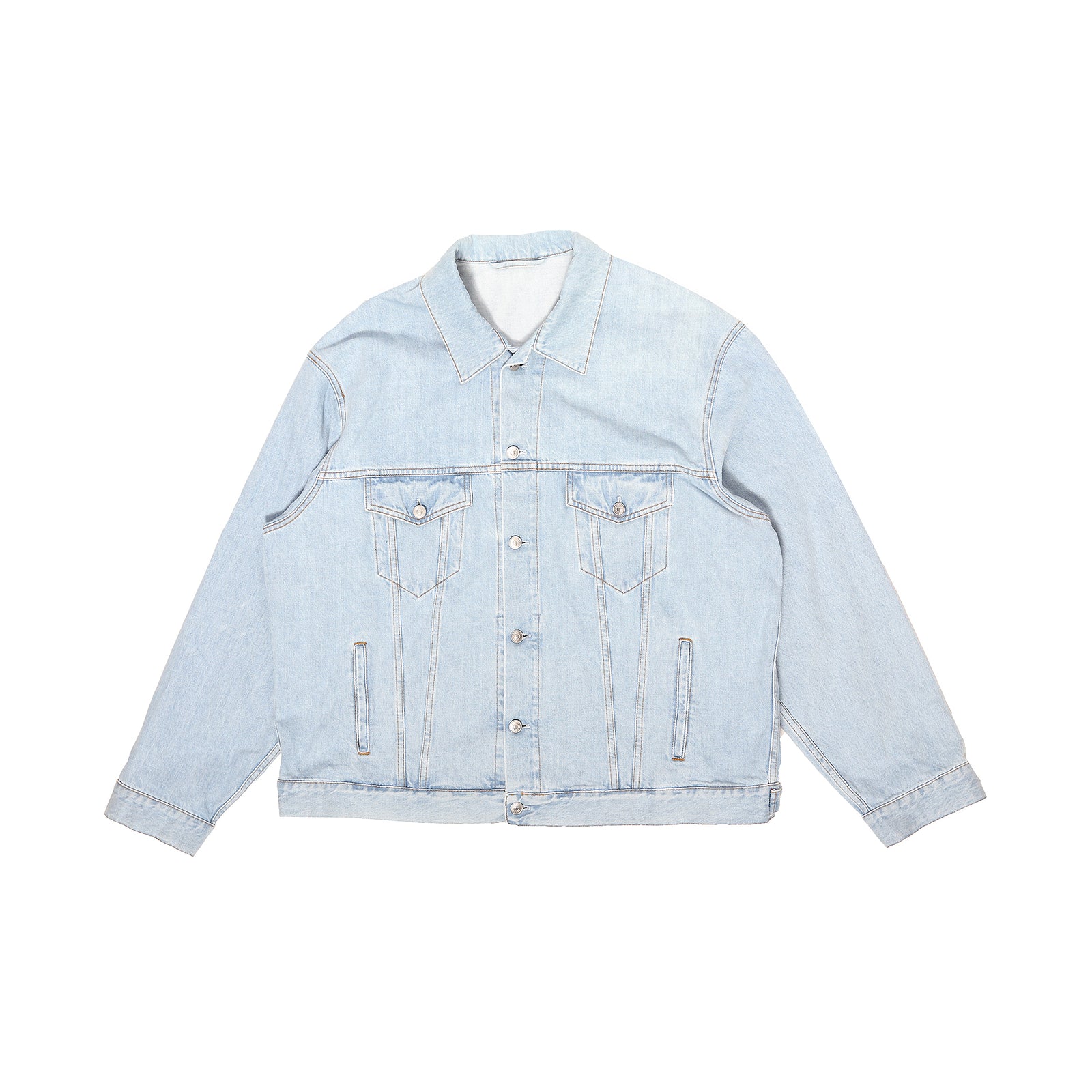 Balenciaga 2017 Oversized Denim Jacket by Demna