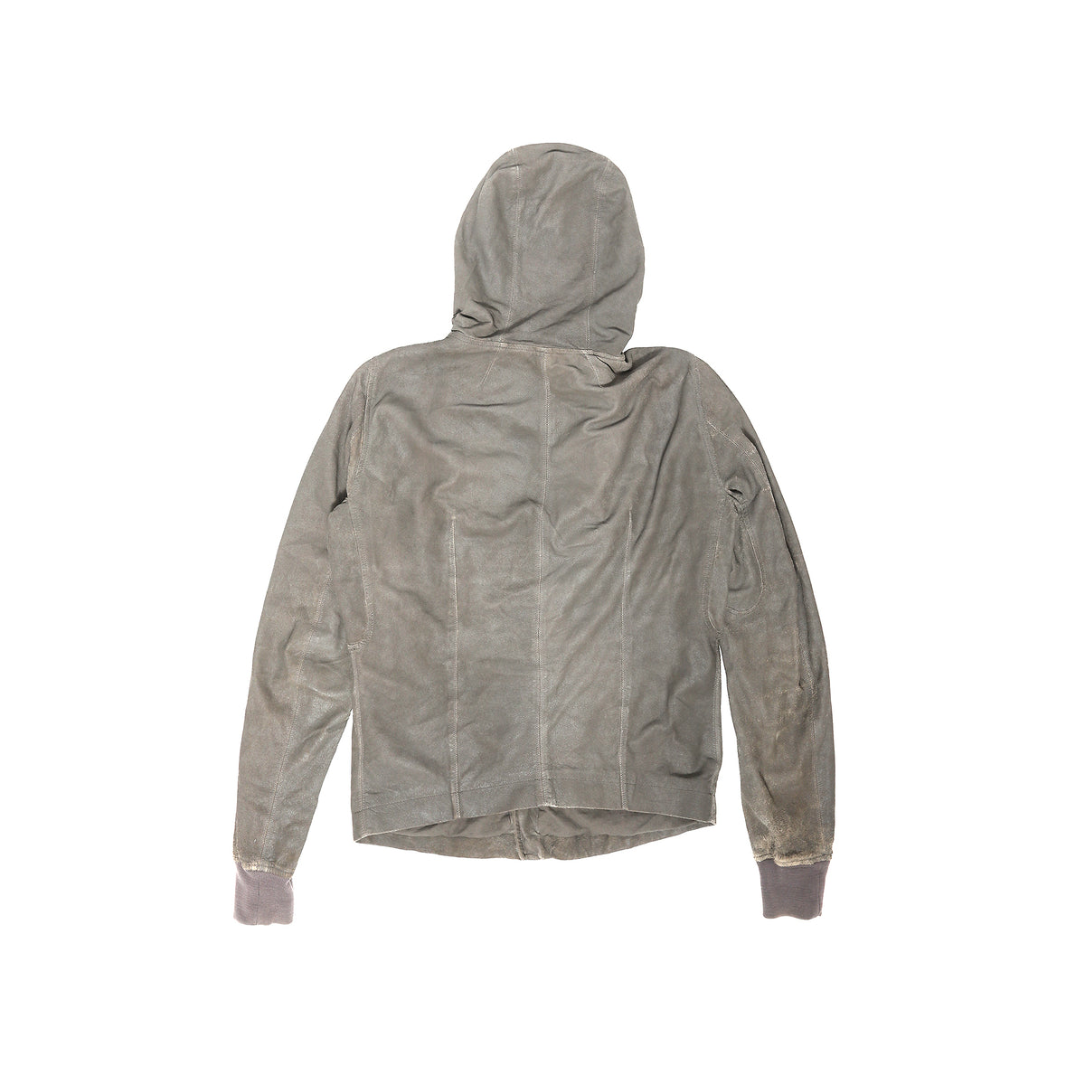 Rick Owens Blistered Lamb Bullet Leather Jacket