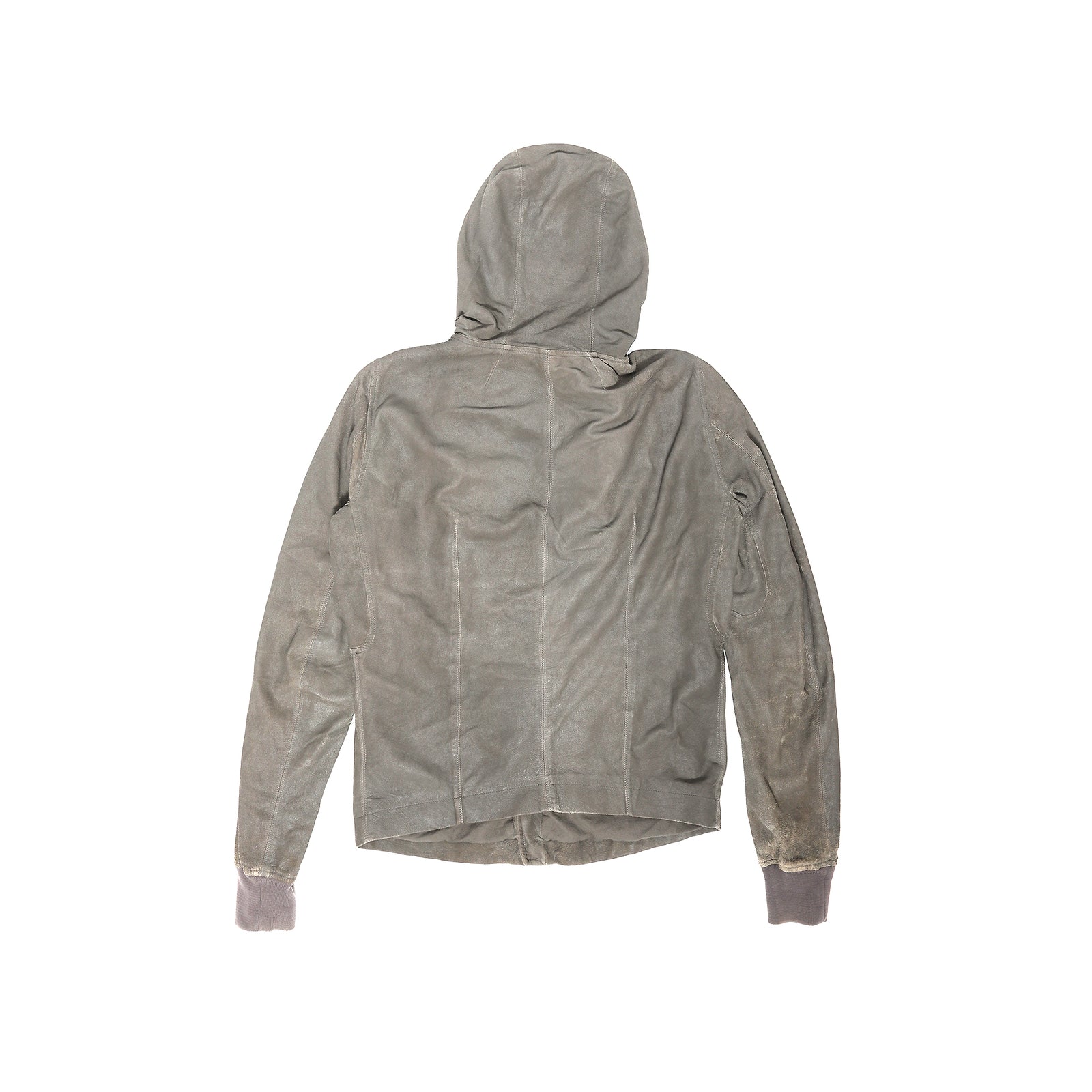 Rick Owens Blistered Lamb Bullet Leather Jacket