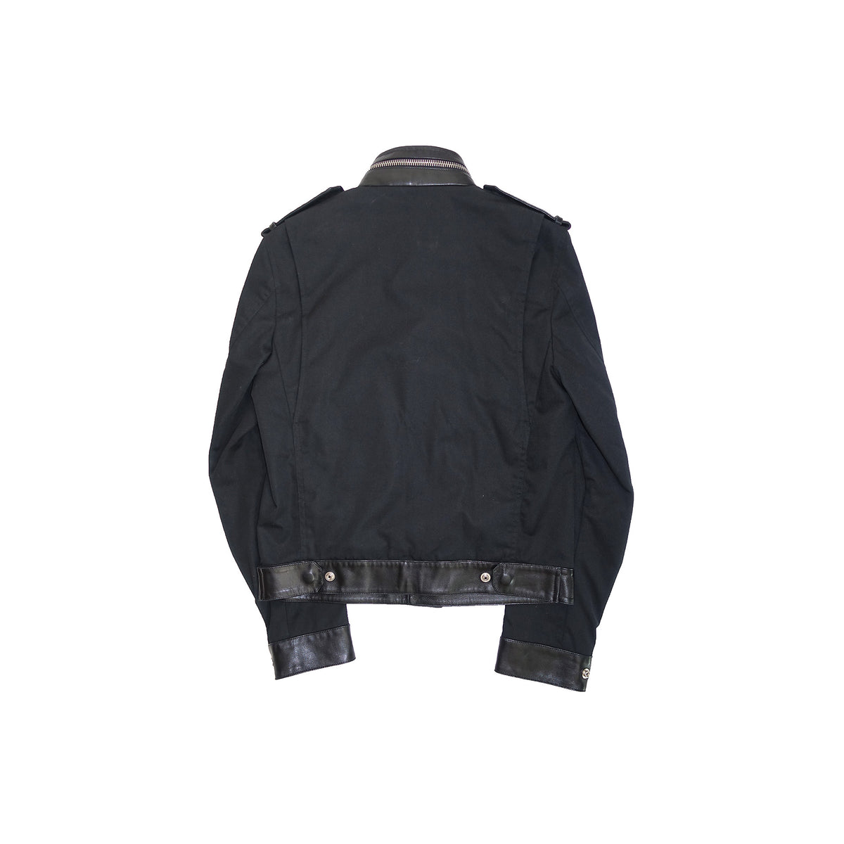 Saint Laurent Paris SS13 Black Officer Jacket