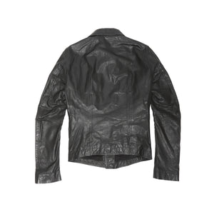 Rick Owens SS16 Washed Calf Multi-Zip Leather Jacket