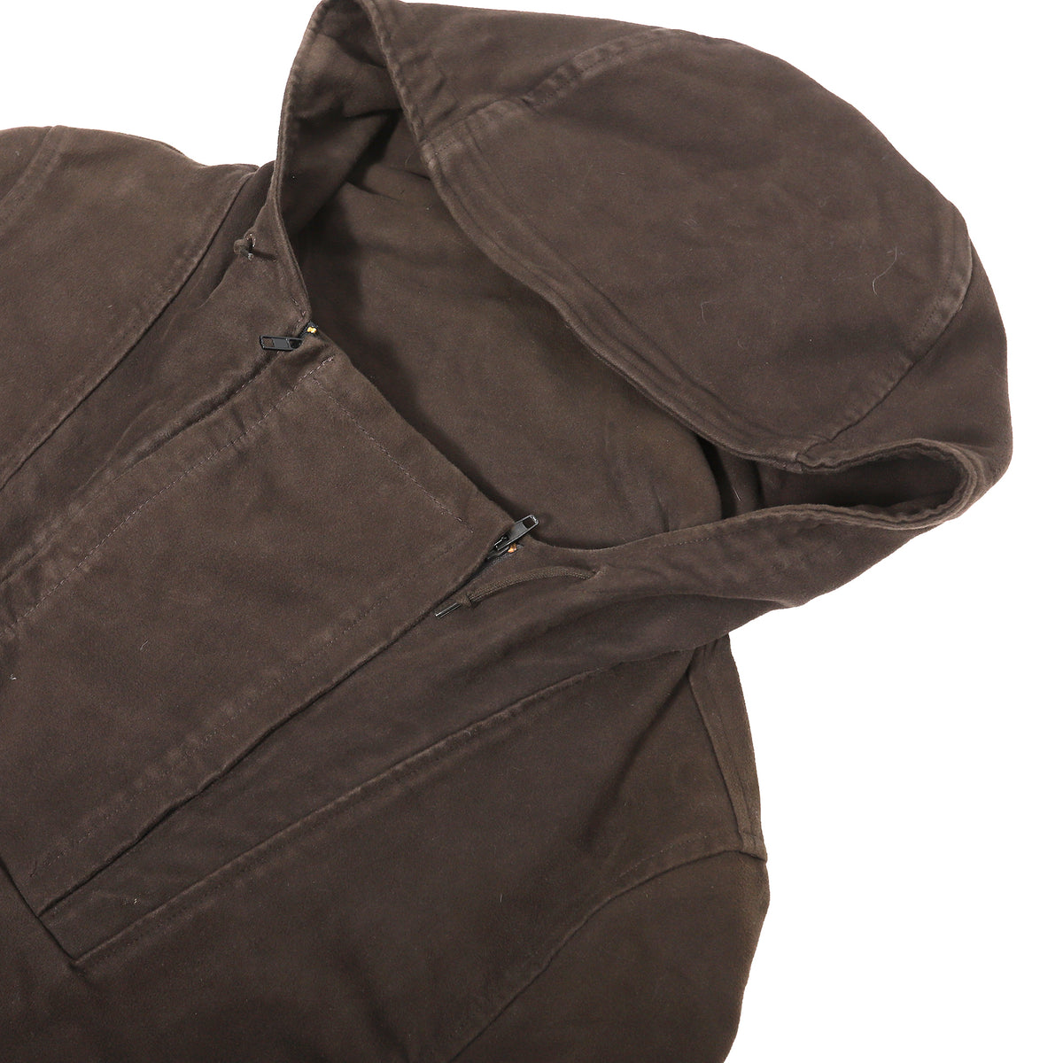 Helmut Lang AW00 Brown Moleskin Parka