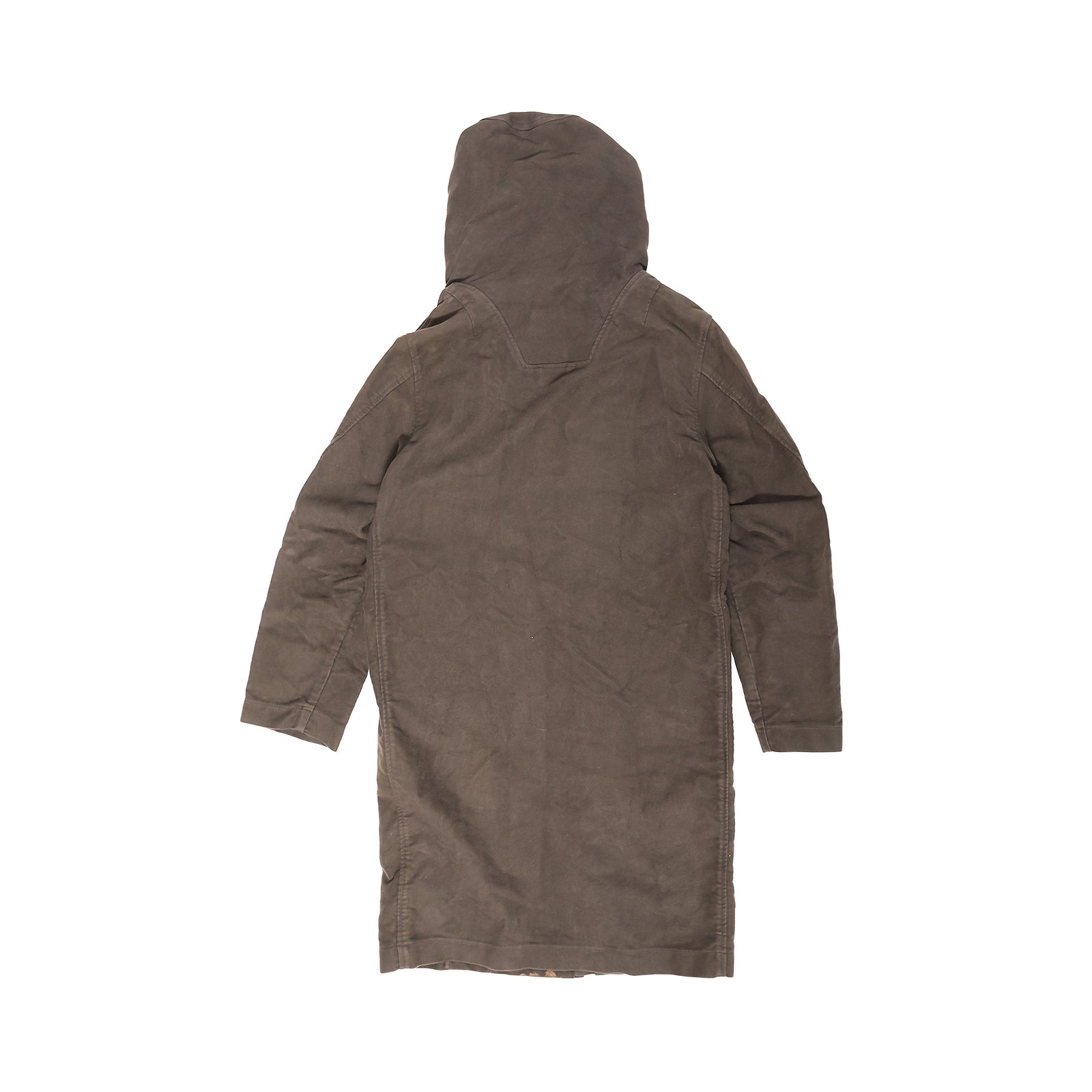 Helmut Lang AW00 Brown Moleskin Parka