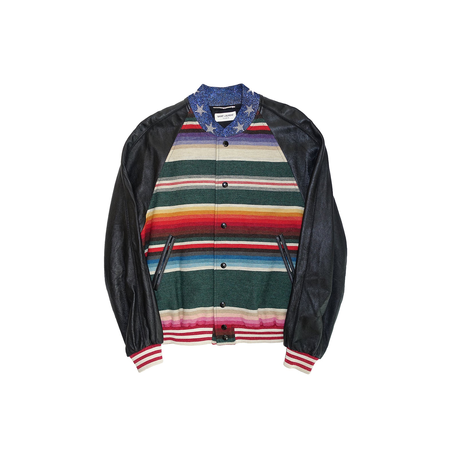 Saint Laurent Paris SS16 Mexican T-Rex Teddy Jacket