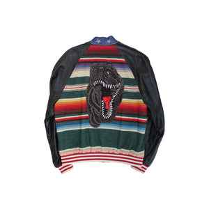 Saint Laurent Paris SS16 Mexican T-Rex Teddy Jacket