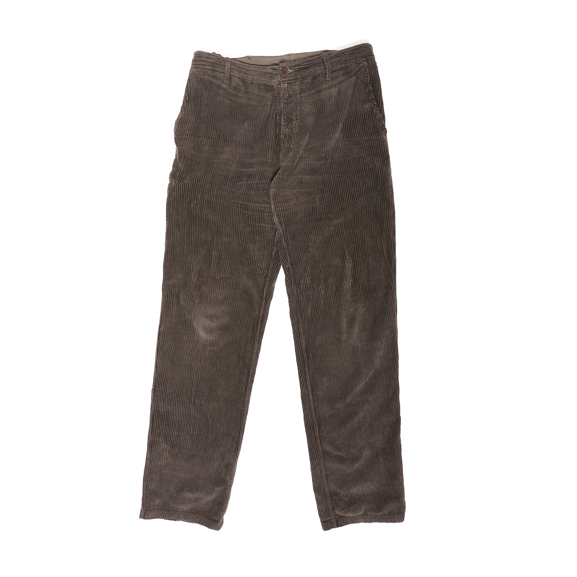Rick Owens 2000s Brown Corduroy Pants - Ākaibu Store
