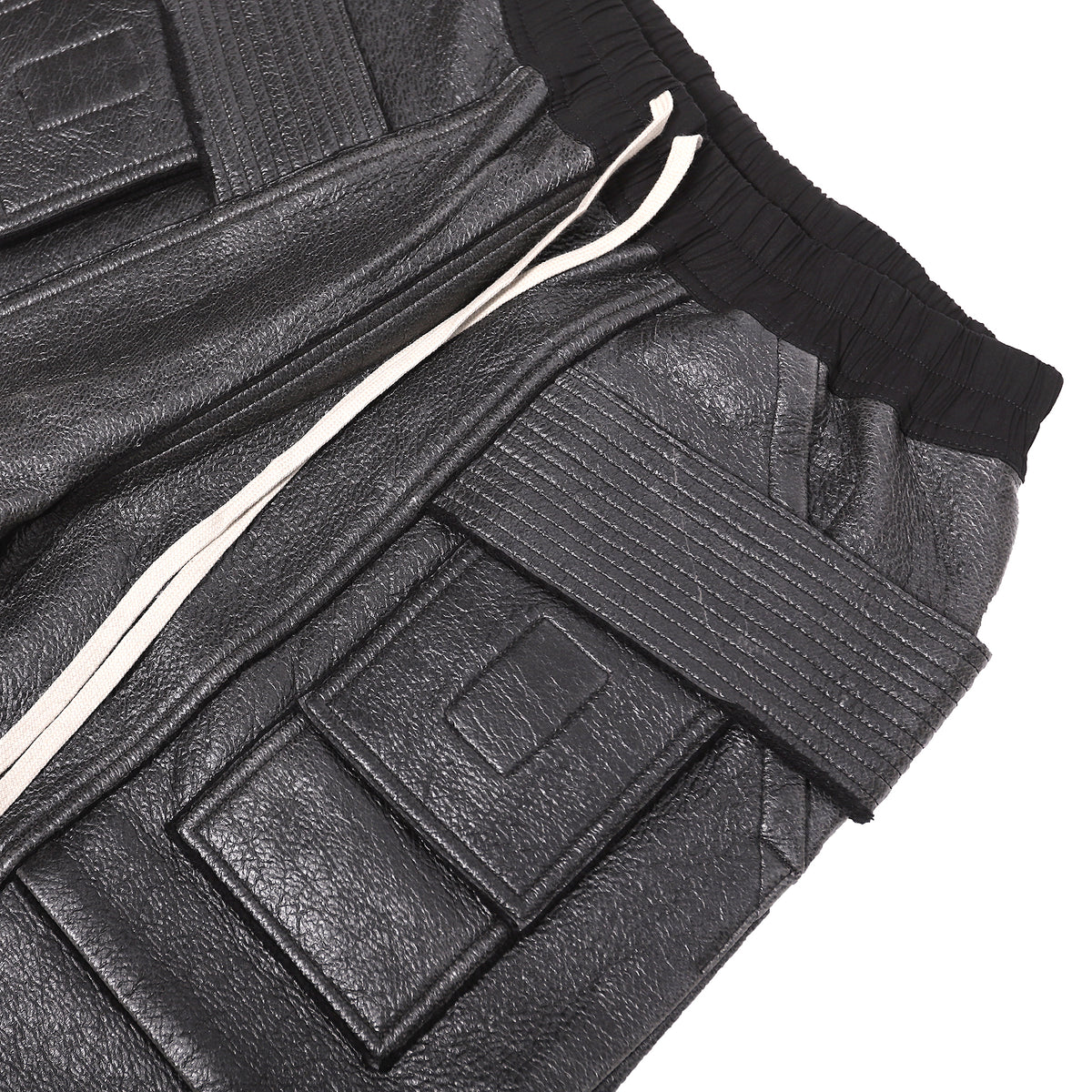 Rick Owens DRKSHDW FW19 Coated Creatch Cargo Pants