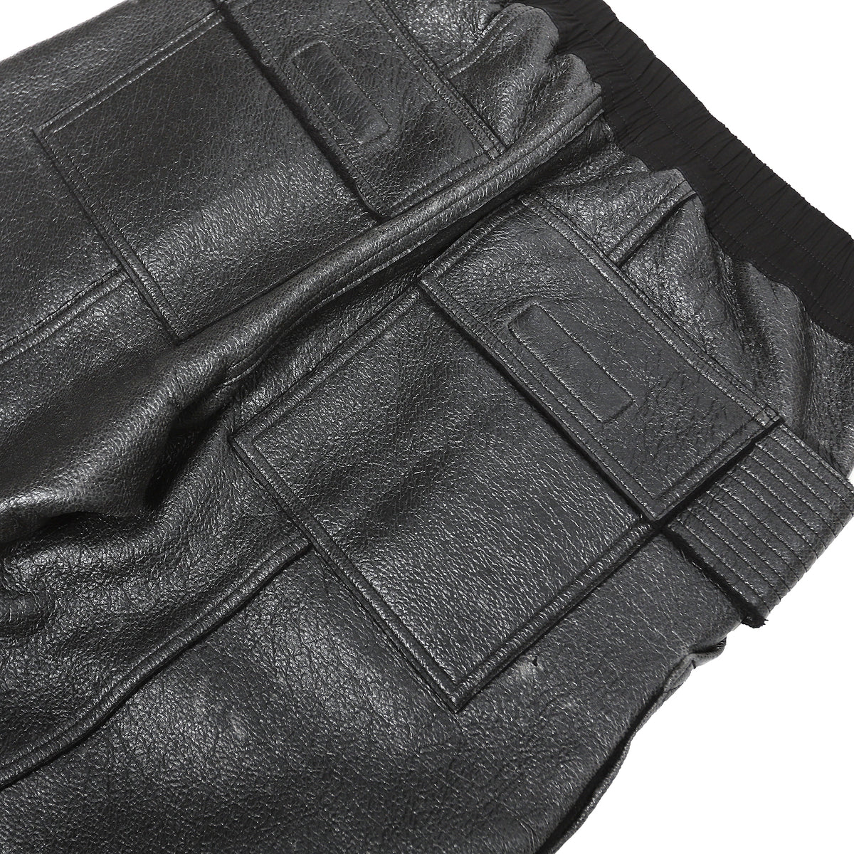 Rick Owens DRKSHDW FW19 Coated Creatch Cargo Pants