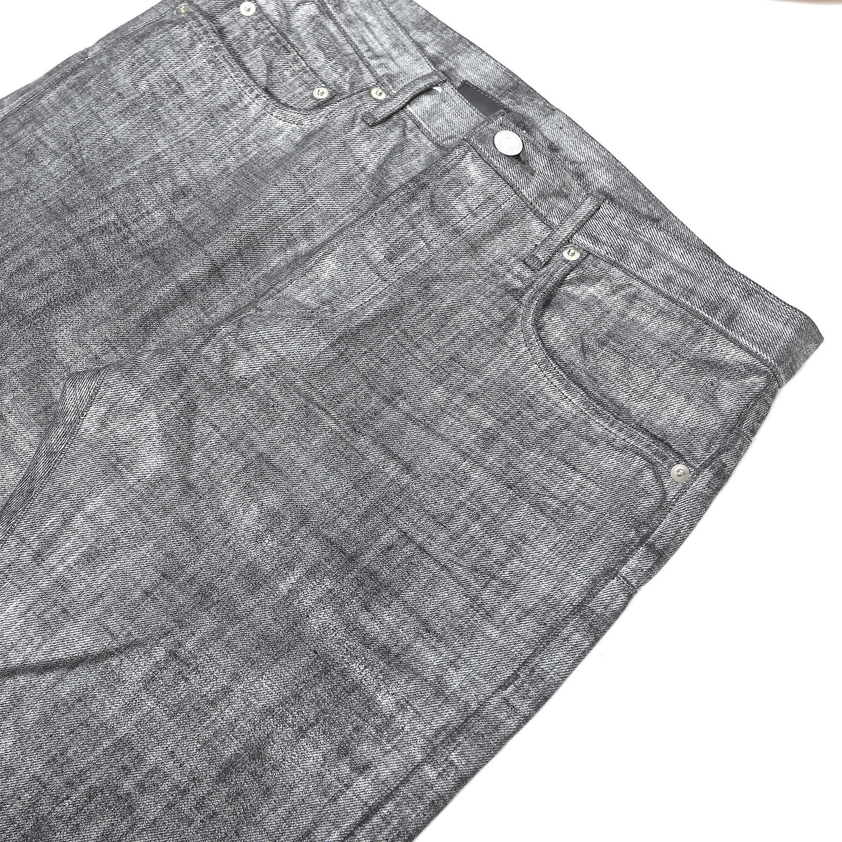 Dior Homme AW06 Radioactive Silver Denim