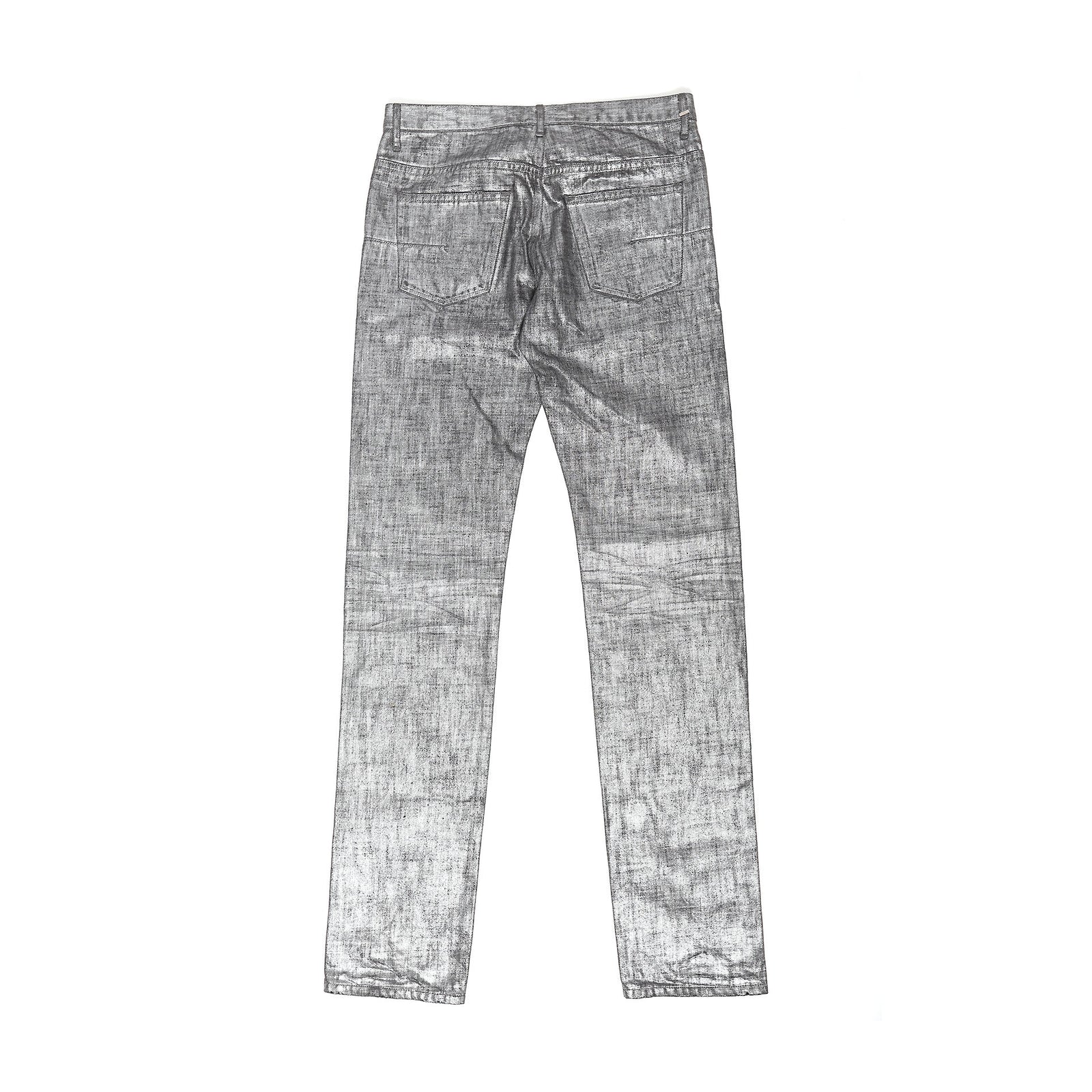 Dior Homme AW06 Radioactive Silver Denim