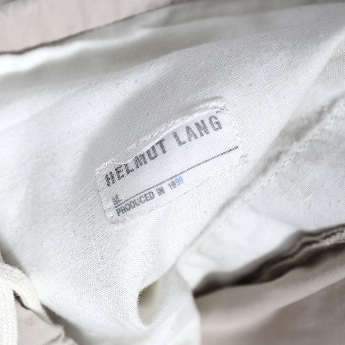 Helmut Lang 1999 Drawstring Cargo Pants