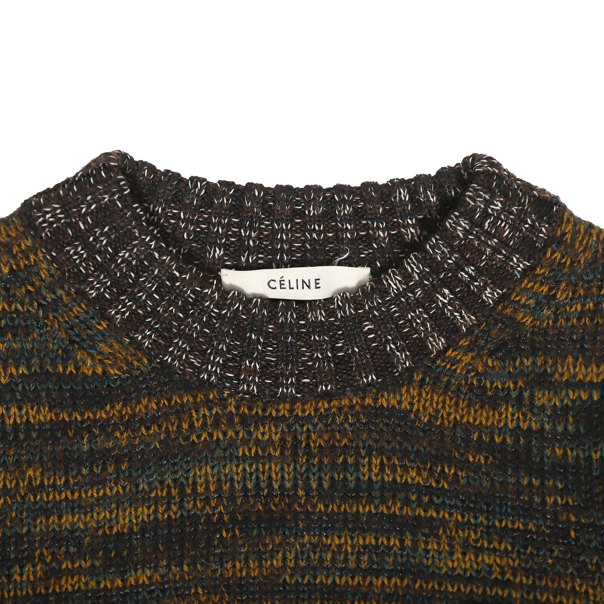 Celine by Phoebe Philo Multicolor Melange Knit