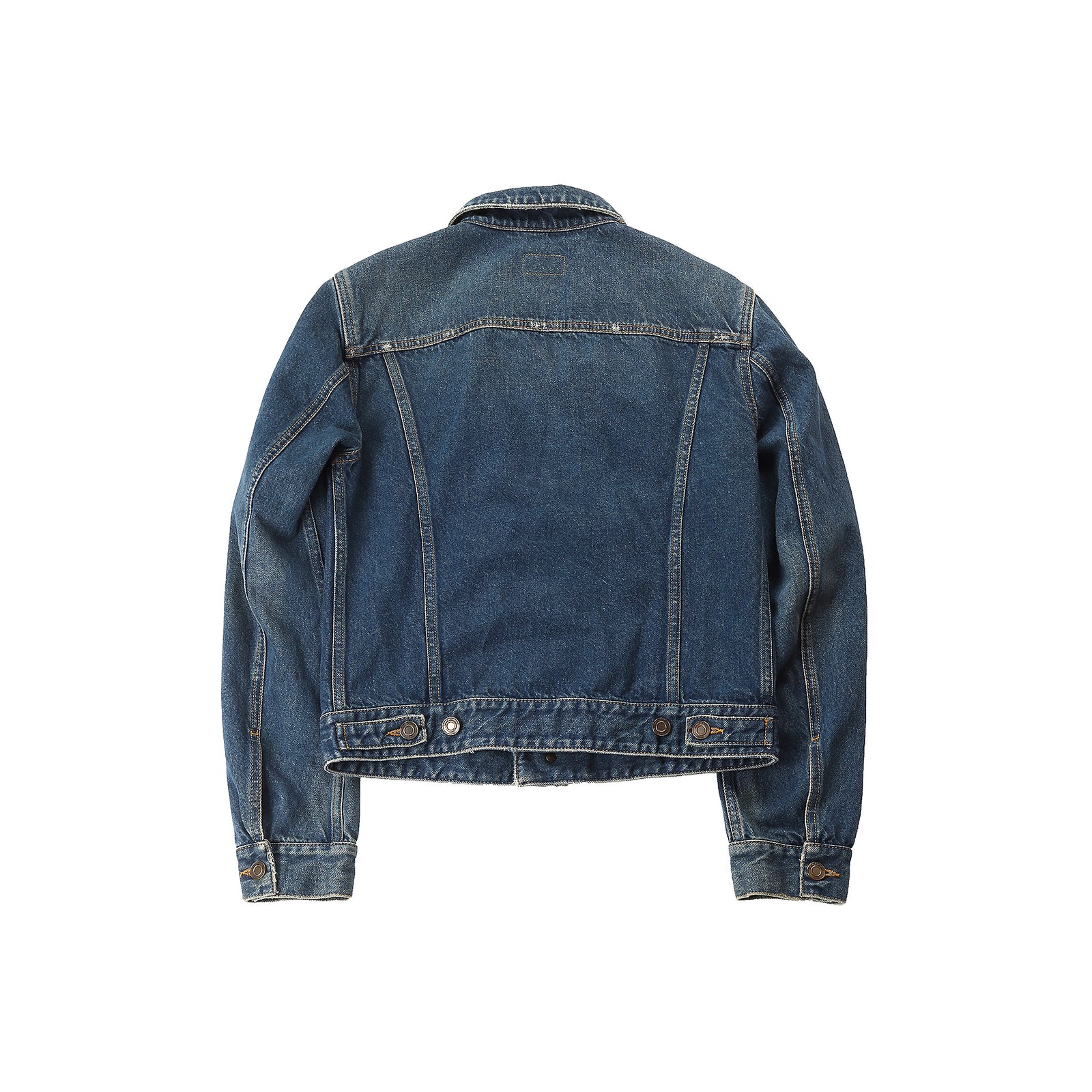 Saint Laurent Paris SS2015 Blue Washed Denim Jacket
