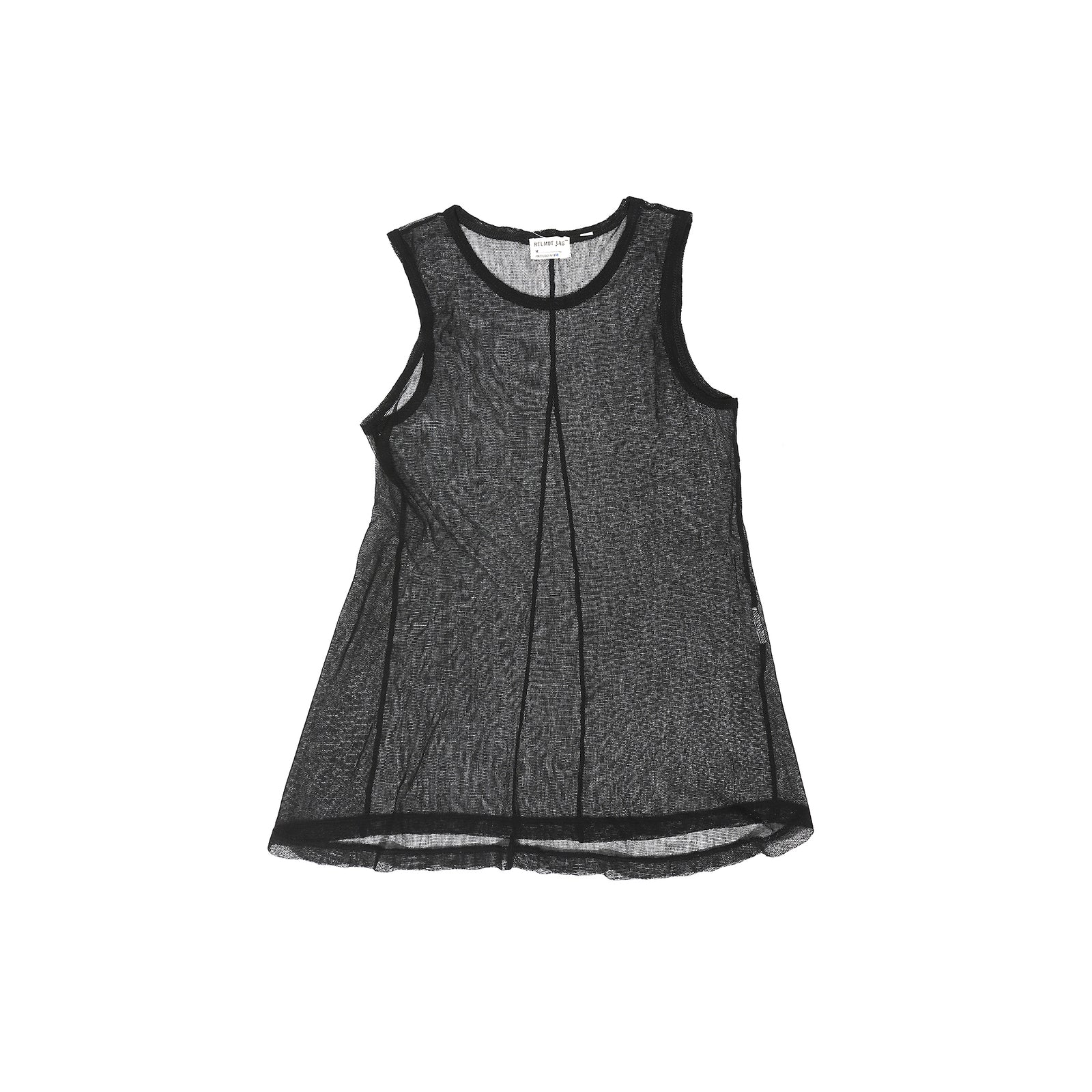 Helmut Lang SS98 Sheer Sleeveless Nylon Top
