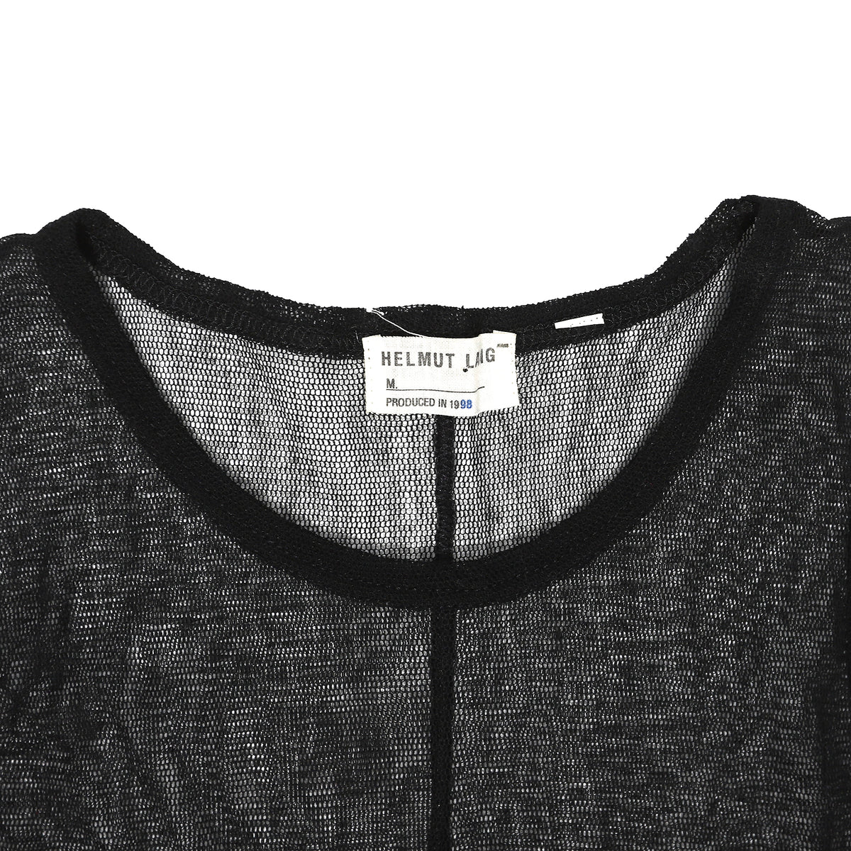 Helmut Lang SS98 Sheer Sleeveless Nylon Top