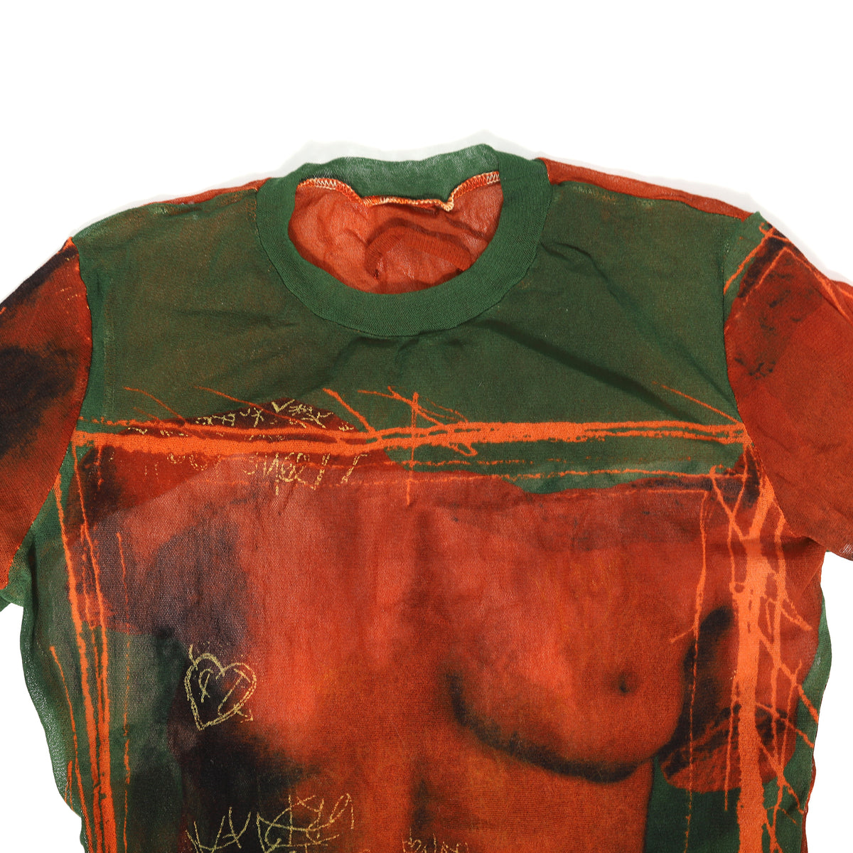 Jean Paul Gaultier SS99 Venus De Milo Mesh Top