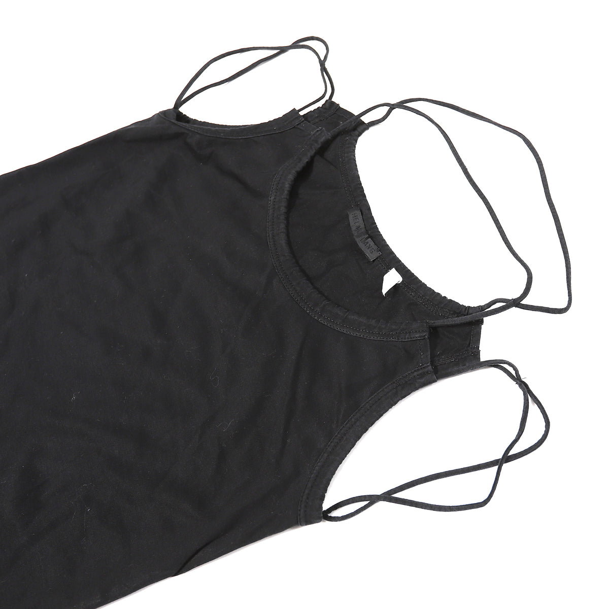 Helmut Lang 2000s Black Multi Lace Top