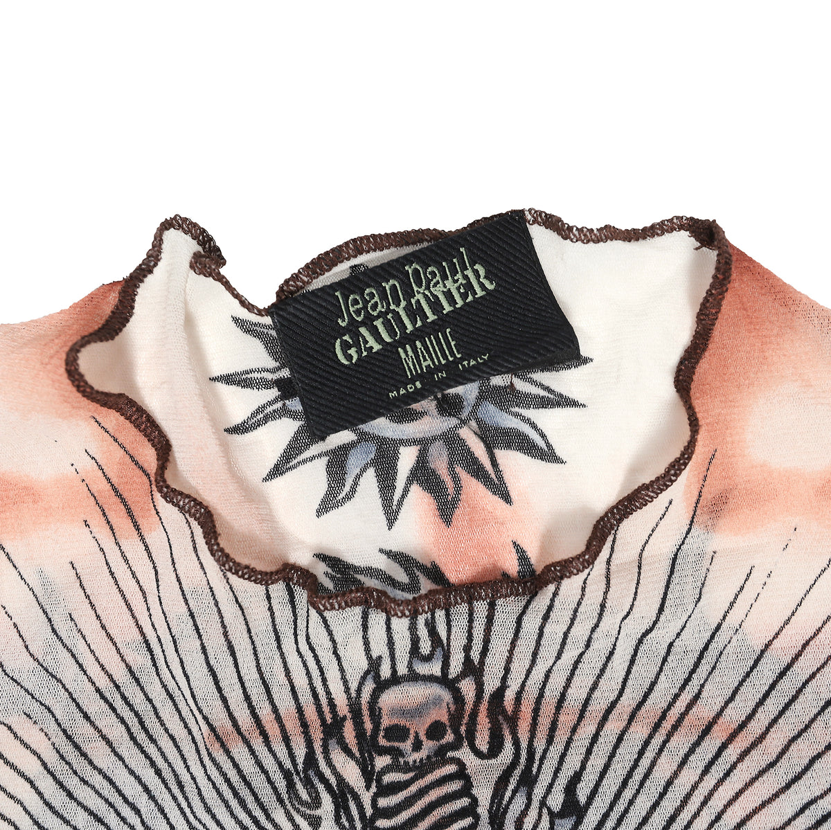 Jean Paul Gaultier SS96 Safe Sex Forever Mesh Top