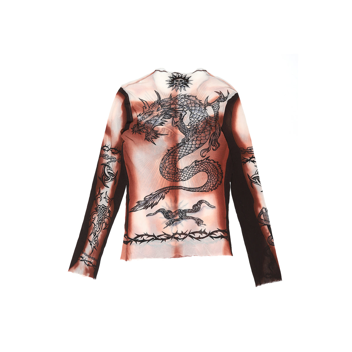 Jean Paul Gaultier SS96 Safe Sex Forever Mesh Top