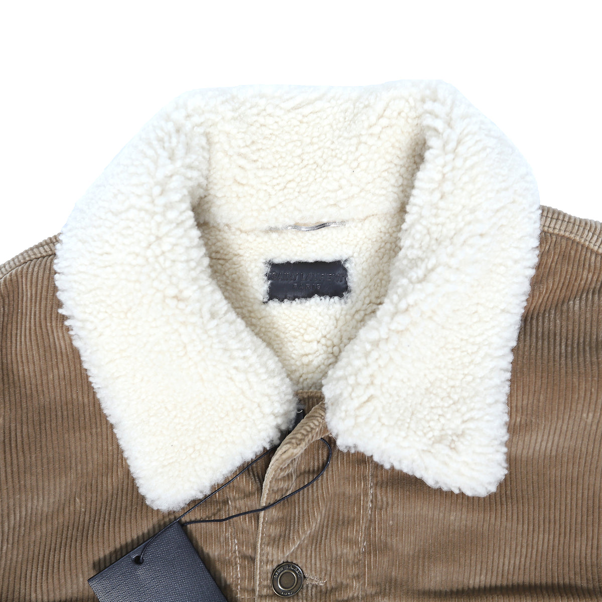 Saint Laurent FW19 Corduroy Shearling Trucker Sample