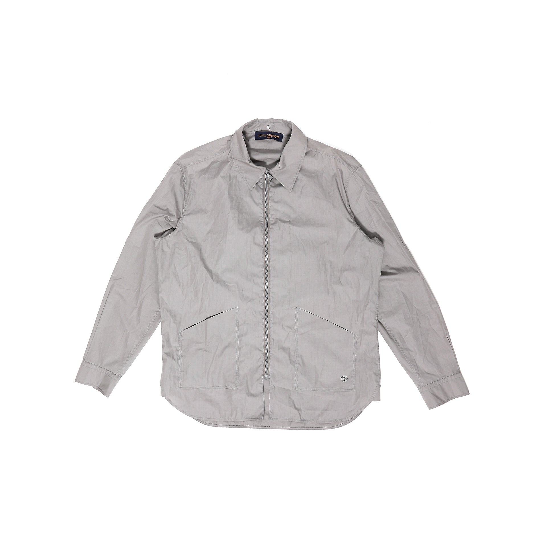 Louis Vuitton FW19 Gray Backpack Shirt by Virgil Abloh