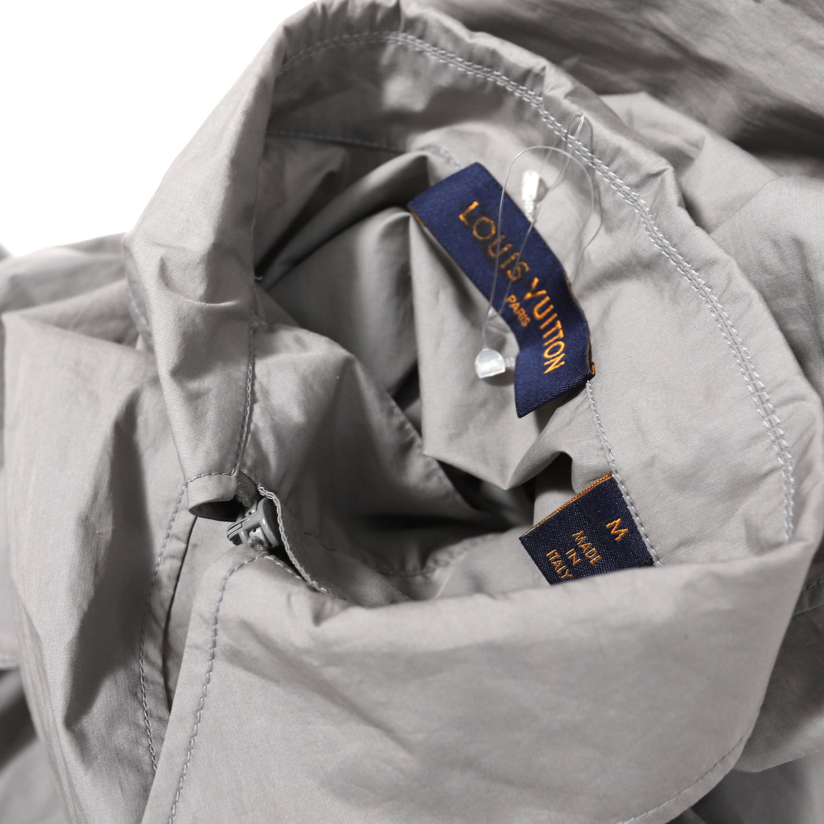 Louis Vuitton FW19 Gray Backpack Shirt by Virgil Abloh