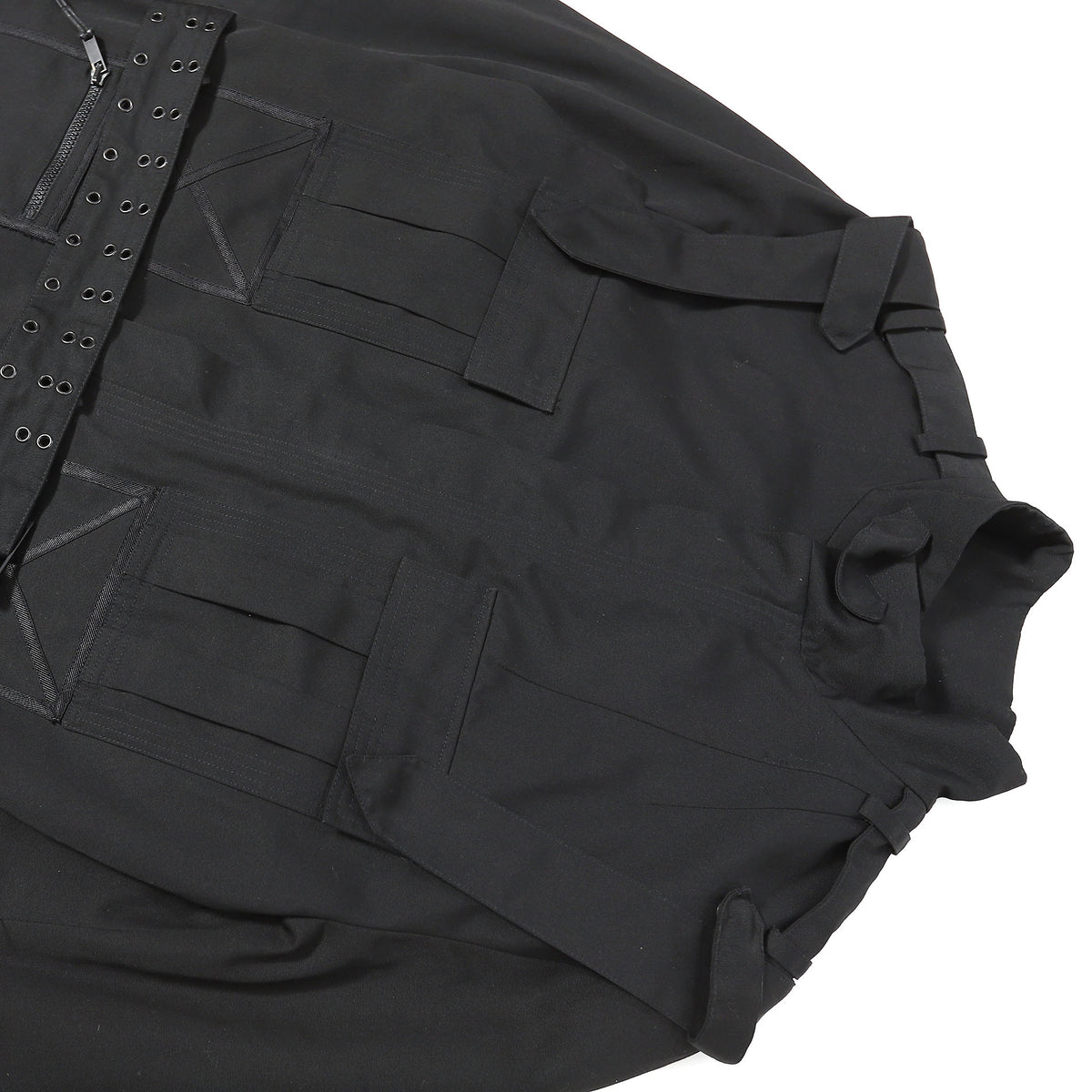 Dior Homme AW03 Luster Black Napoleon Coat