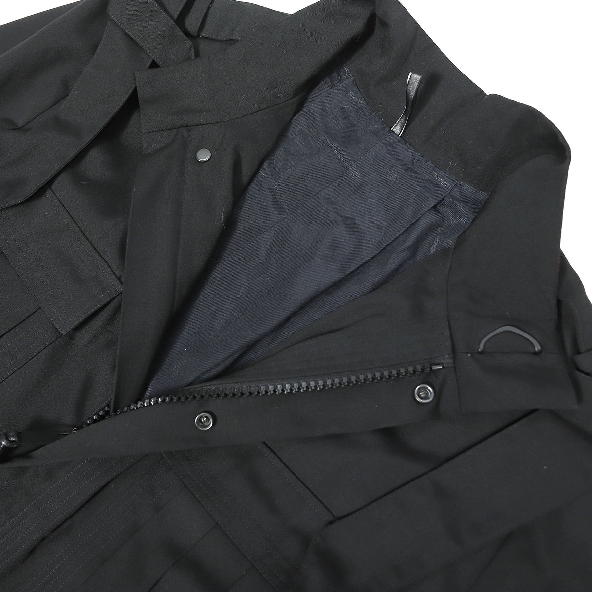 Dior Homme AW03 Luster Black Napoleon Coat
