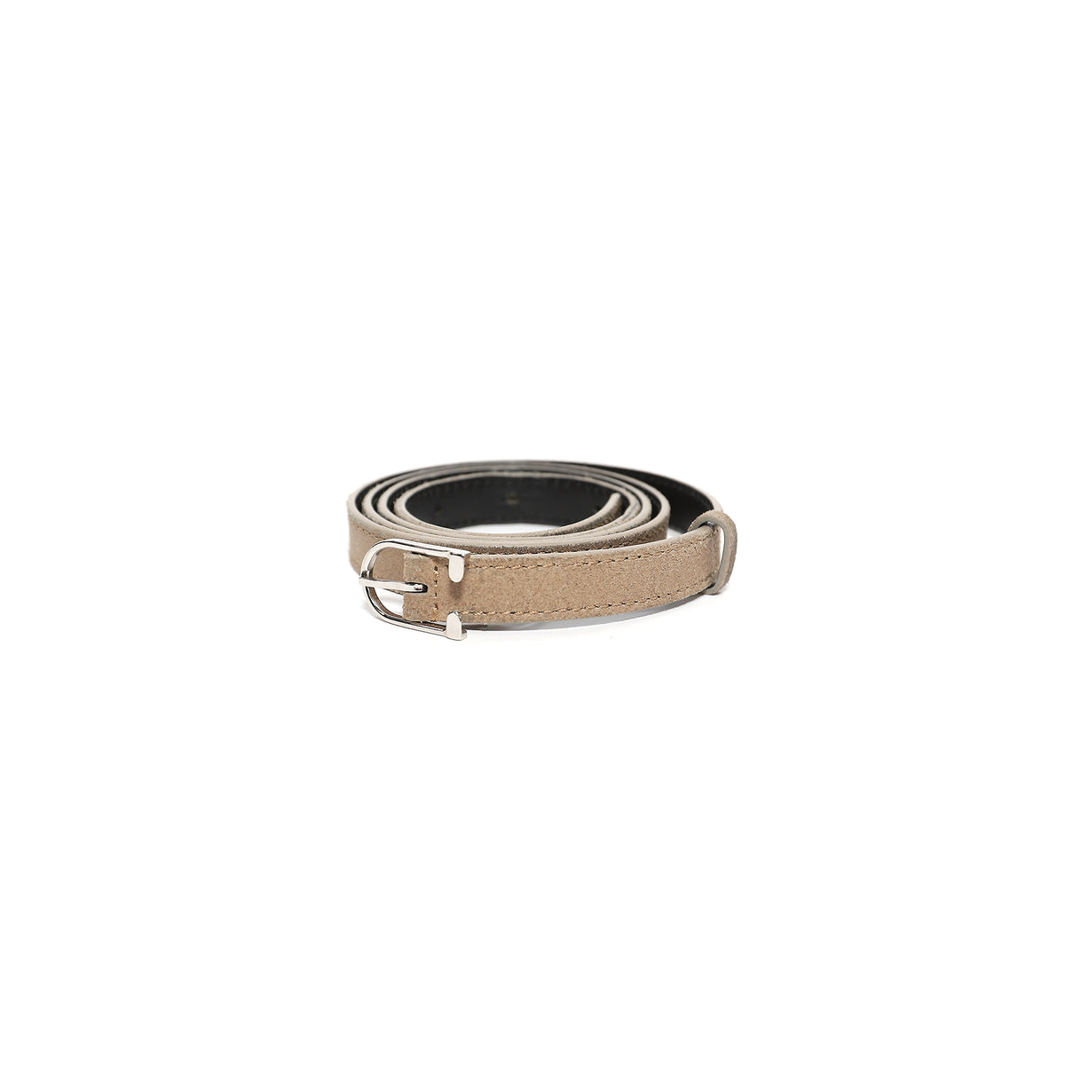 Dior Homme Beige Suede Western Belt