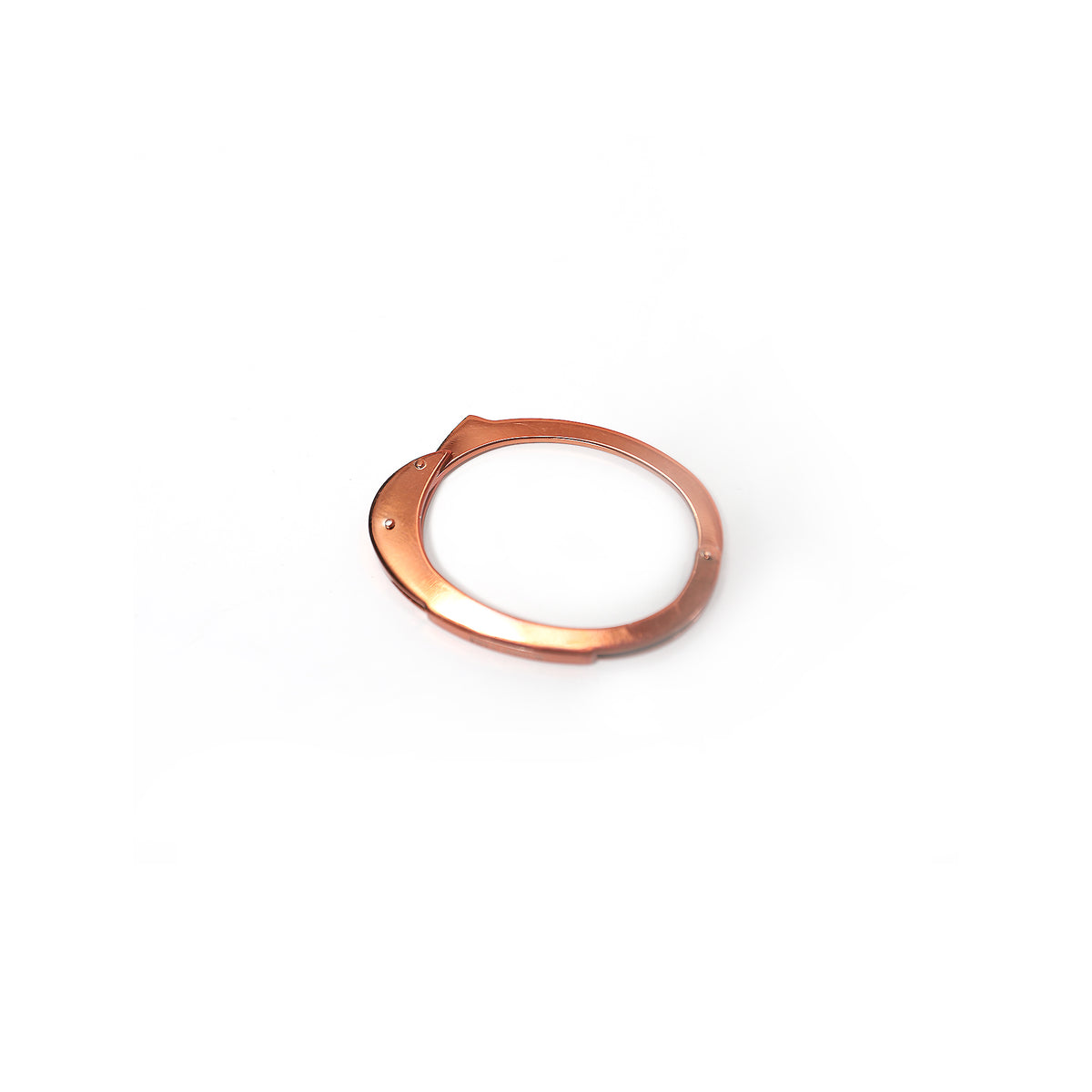 Helmut Lang SS04 Bronze Handcuff Bracelet