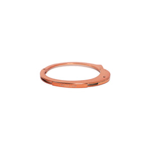 Helmut Lang SS04 Bronze Handcuff Bracelet