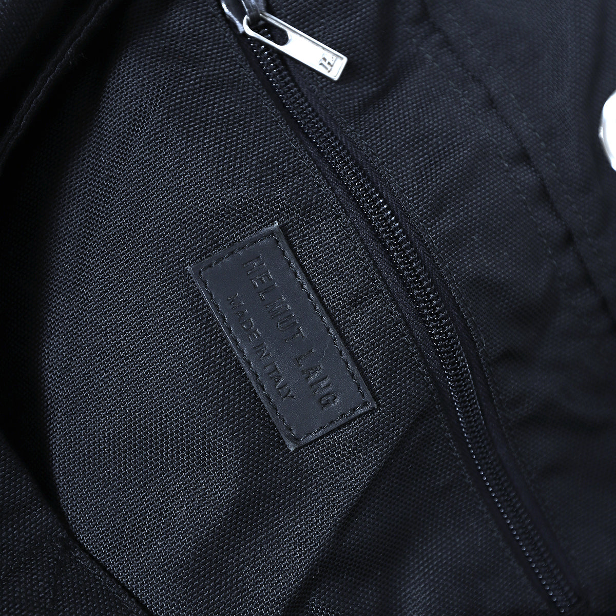 Helmut Lang 2000s Black Military Backpack