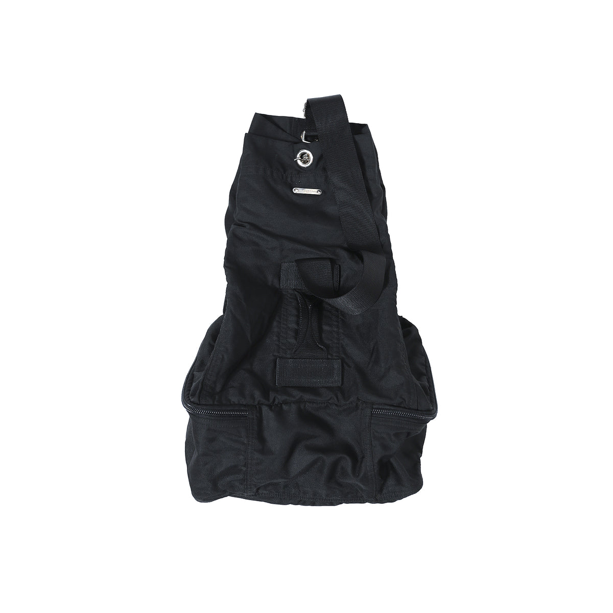 Helmut Lang 2000s Black Military Backpack