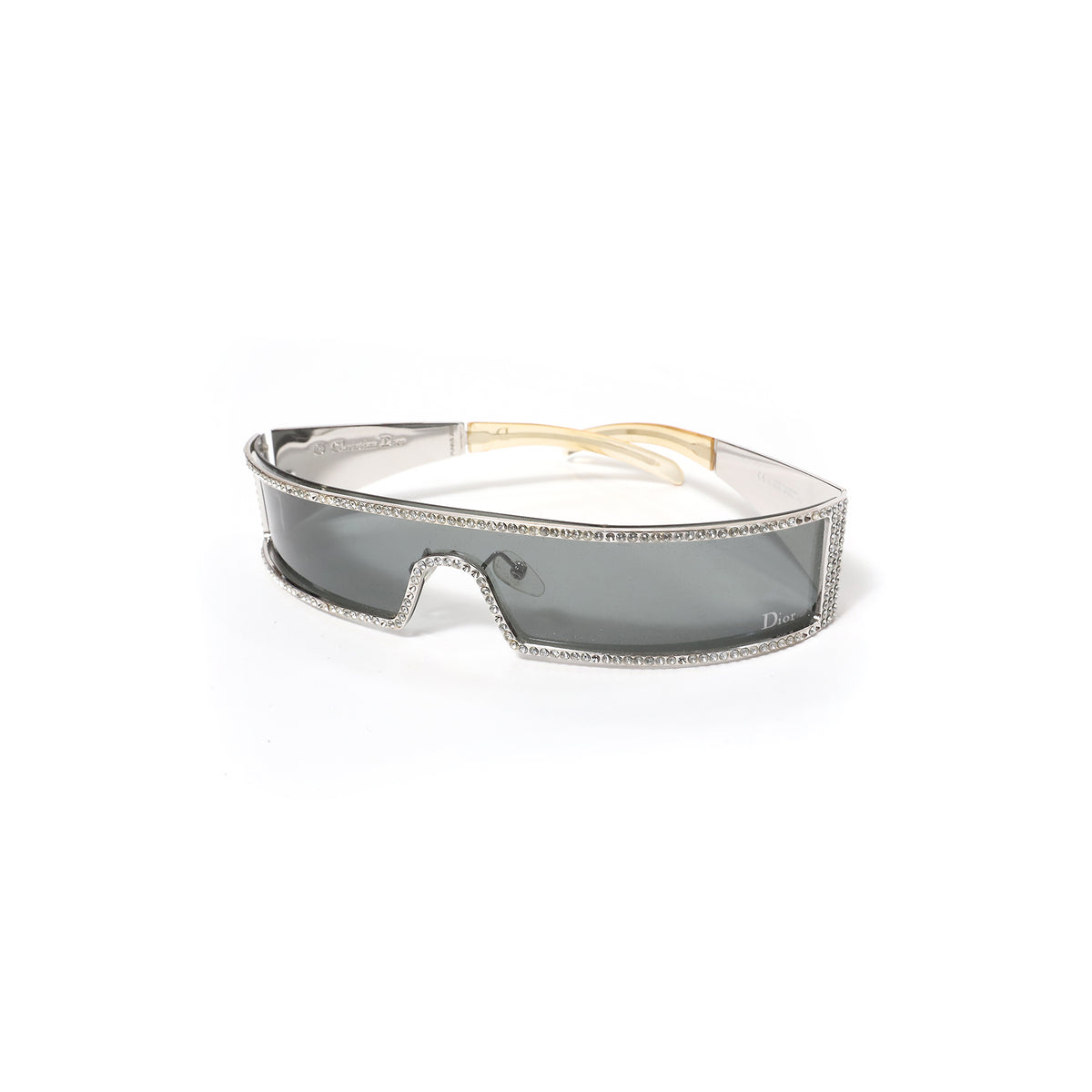 Christian Dior by John Galliano SS03 Swarovski Punk Sunglasses