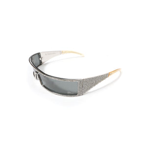 Christian Dior by John Galliano SS03 Swarovski Punk Sunglasses