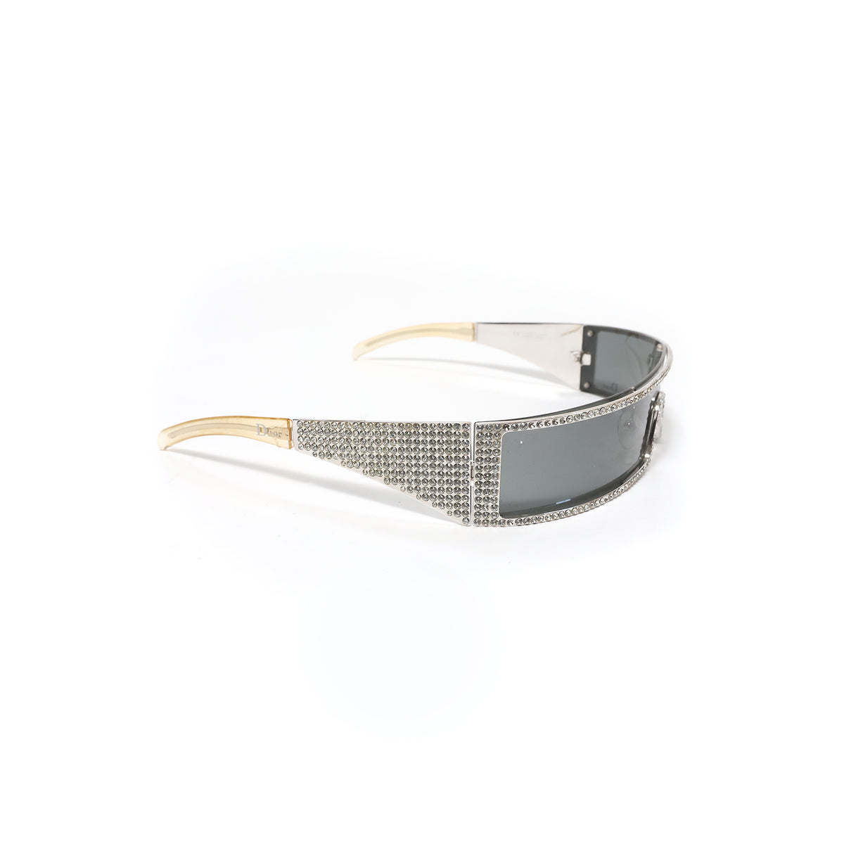Christian Dior by John Galliano SS03 Swarovski Punk Sunglasses