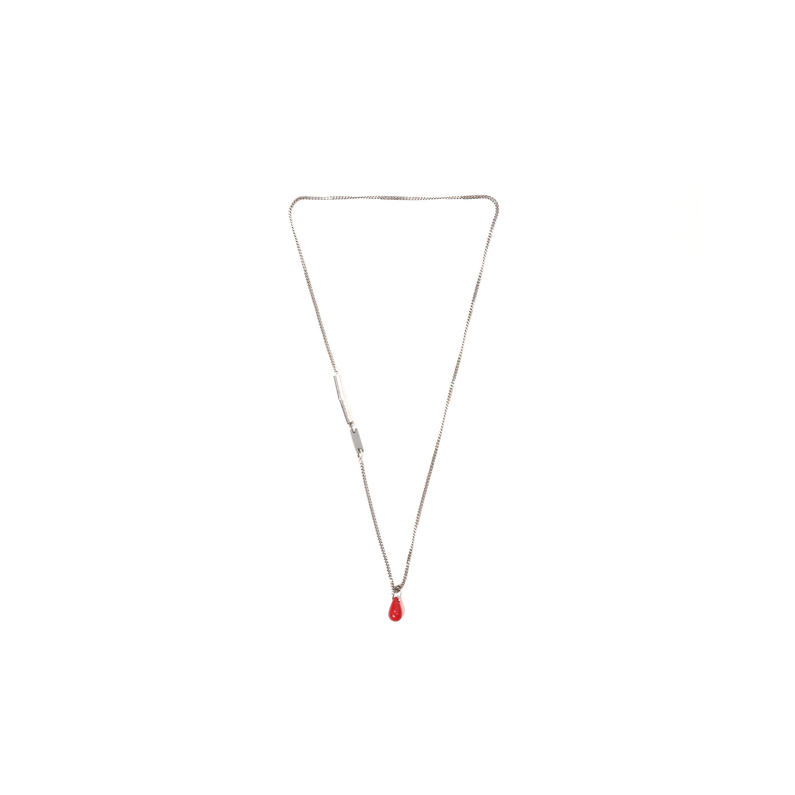 Dior Homme SS02 "Boys Don't Cry/Red" Blood Drip Necklace