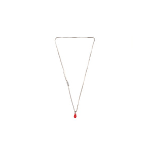 Dior Homme SS02 "Boys Don't Cry/Red" Blood Drip Necklace
