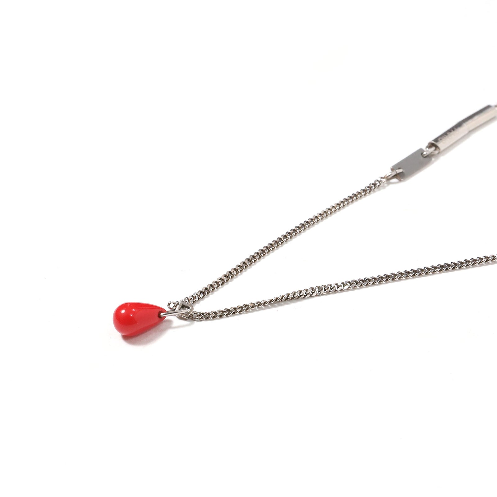 Dior Homme SS02 "Boys Don't Cry/Red" Blood Drip Necklace