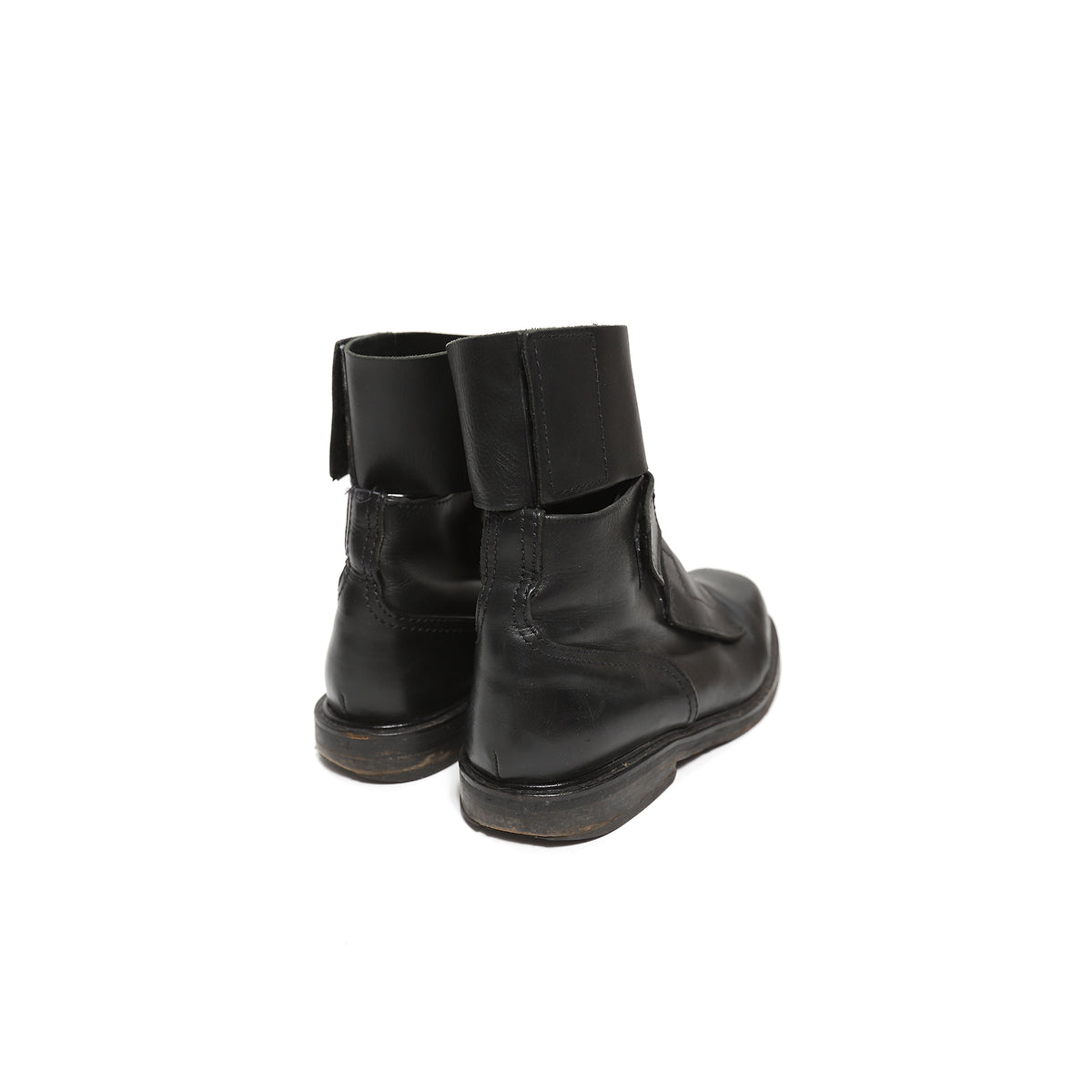 Dirk Bikkembergs 90s Velcro Shaft Panel Boots