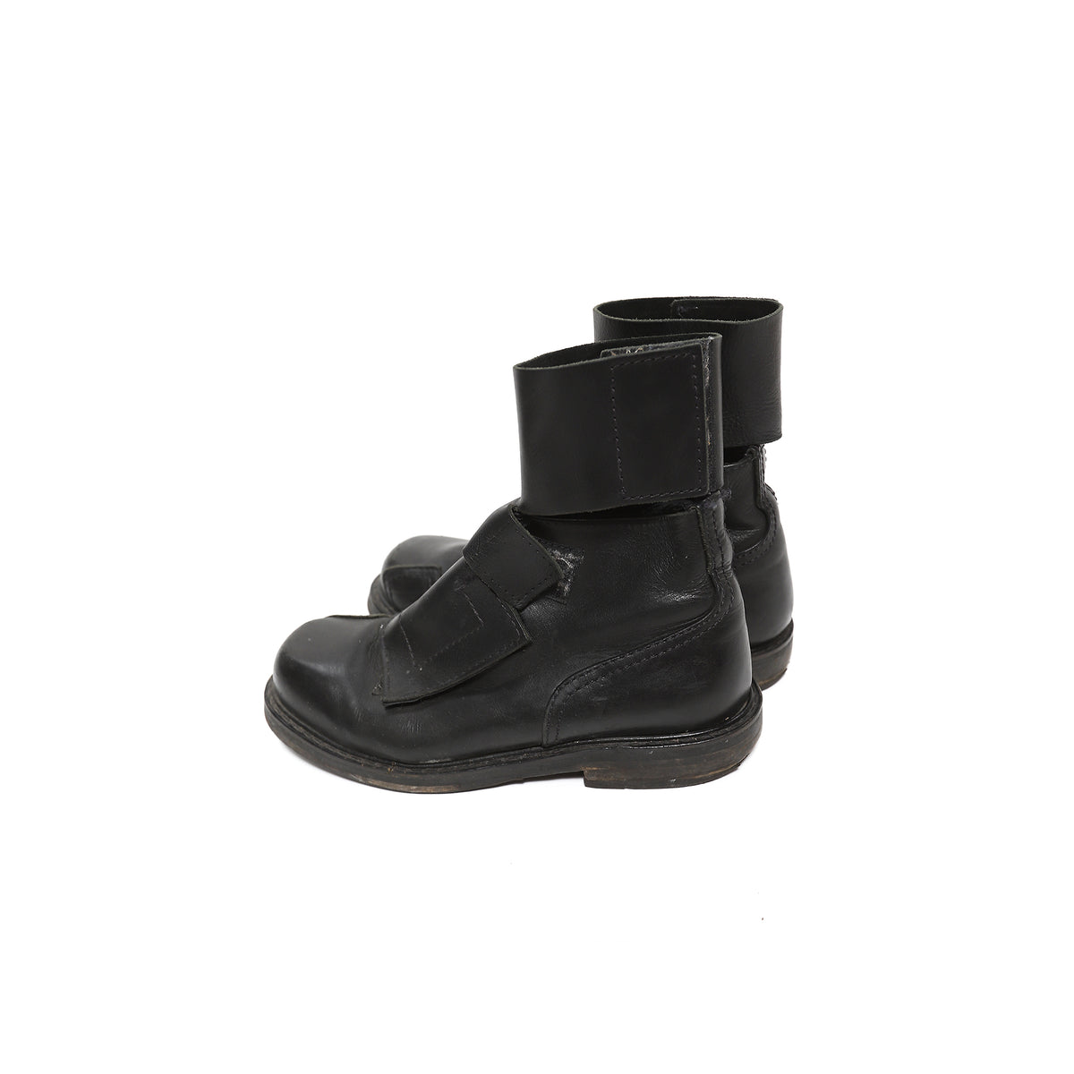 Dirk Bikkembergs 90s Velcro Shaft Panel Boots