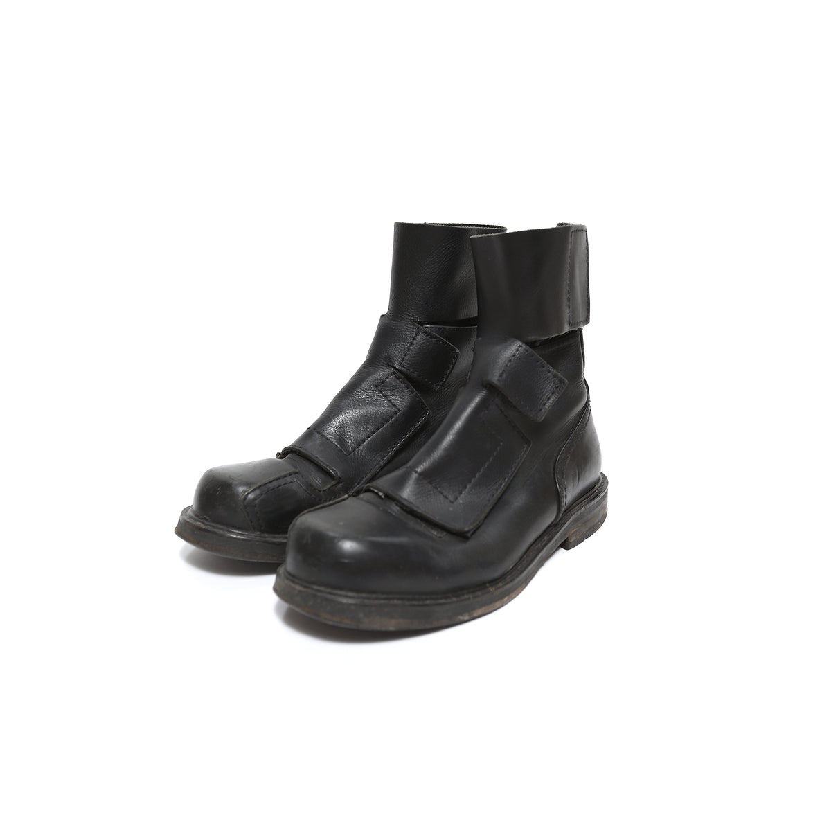 Dirk Bikkembergs 90s Velcro Shaft Panel Boots