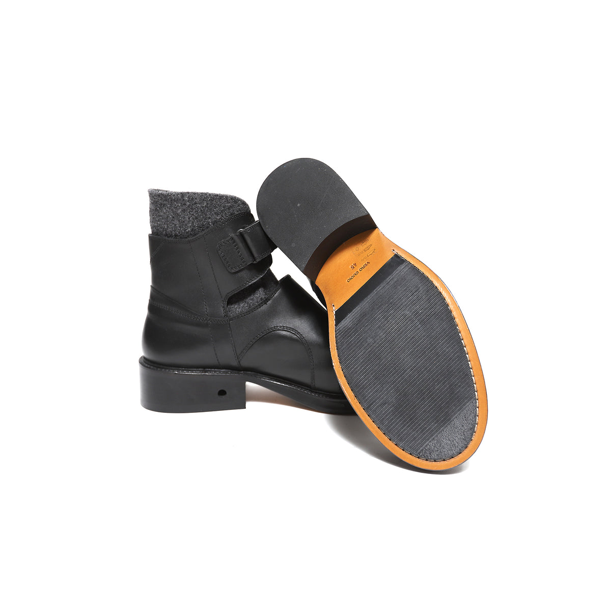 Dirk Bikkembergs 90s Fleece Shaft Boots