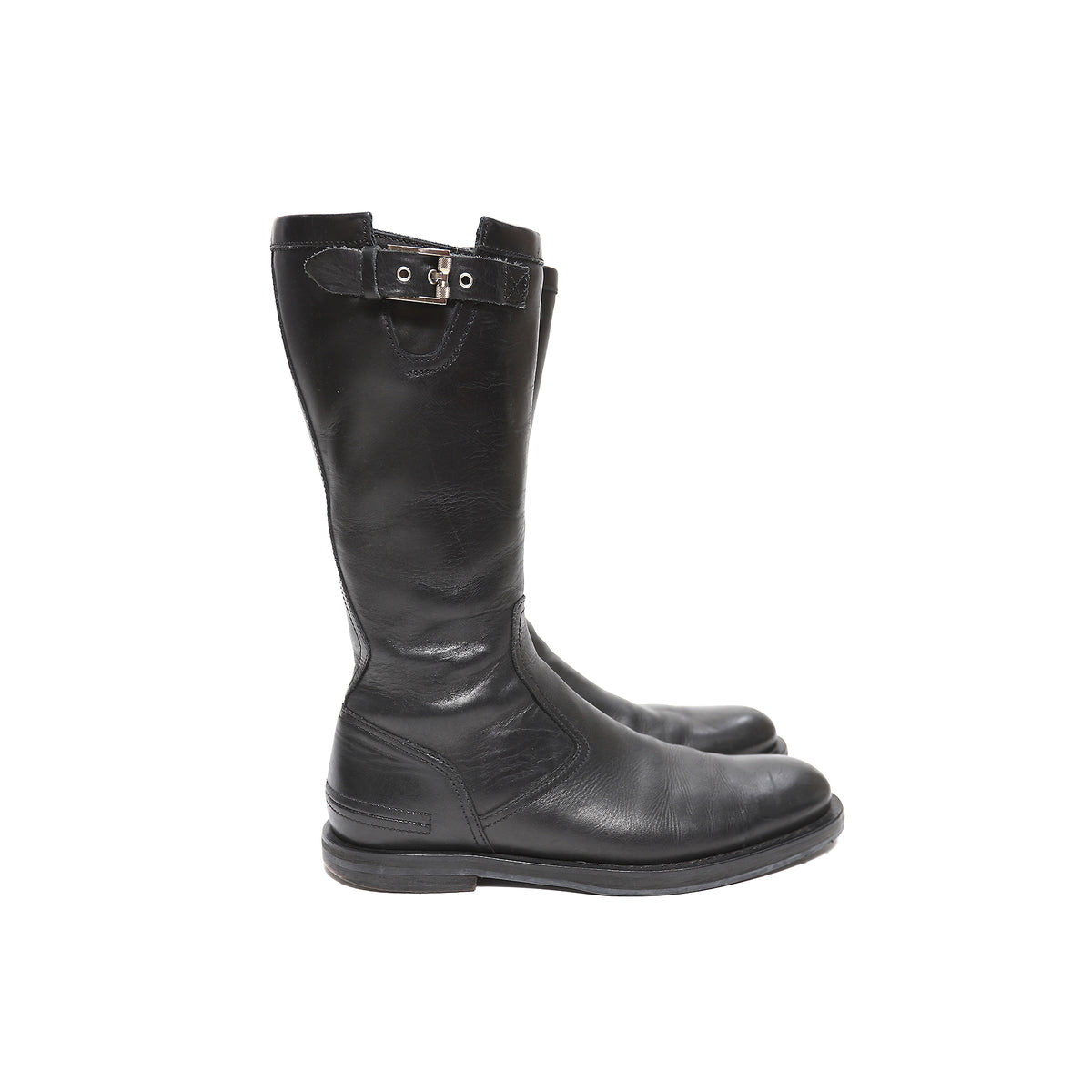 Dior Homme AW04 VOTC Motorcycle Boots