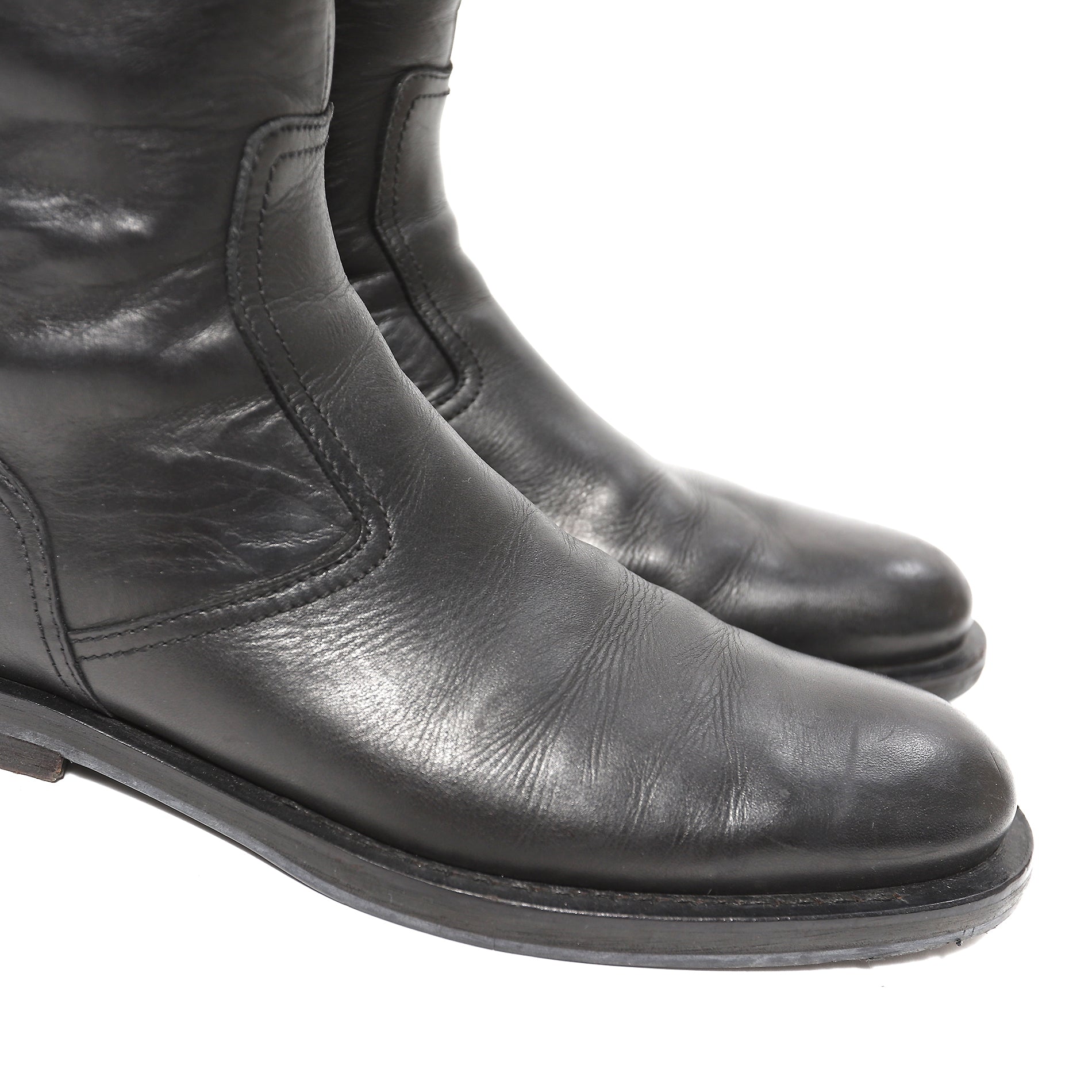 Dior Homme AW04 VOTC Motorcycle Boots