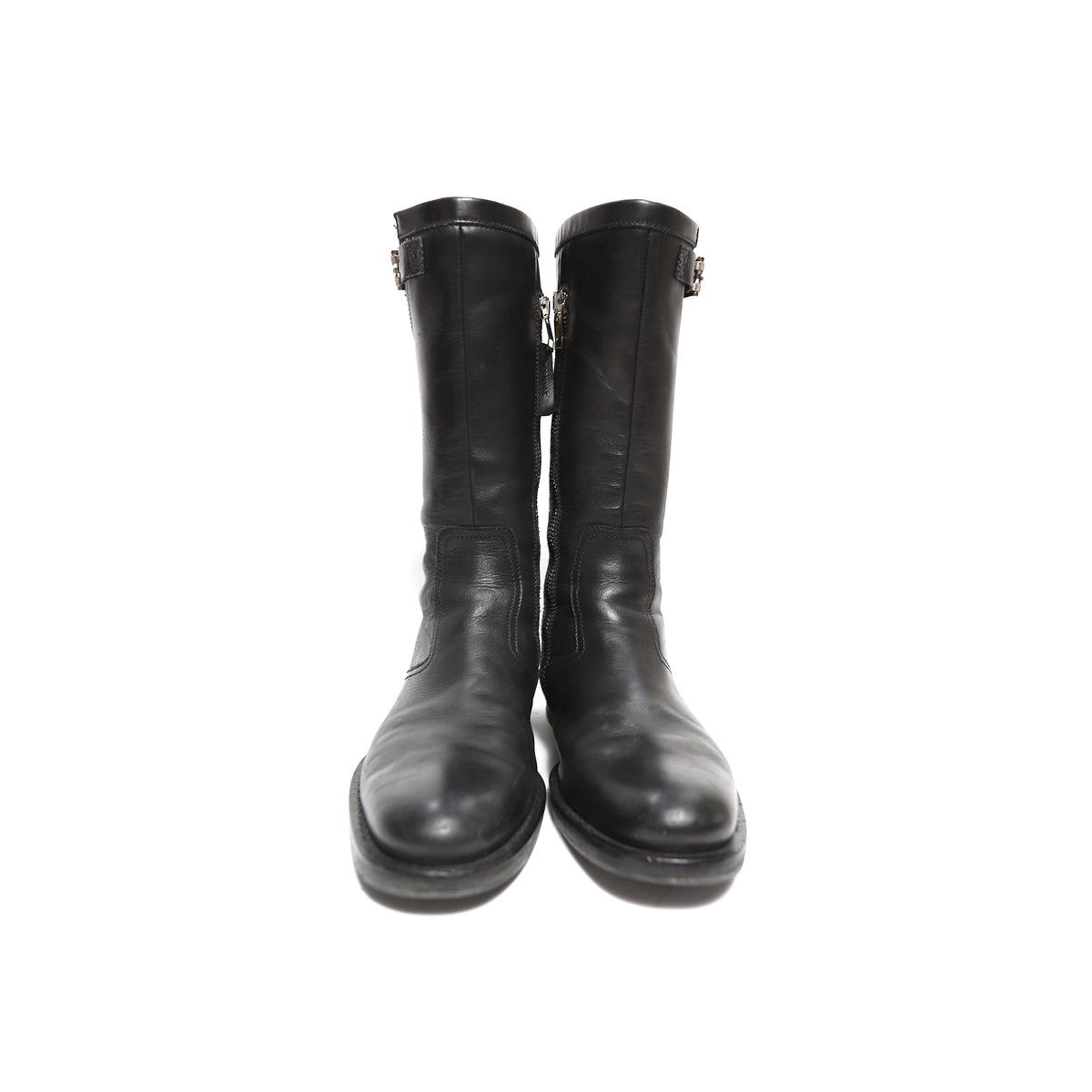Dior Homme AW04 VOTC Motorcycle Boots