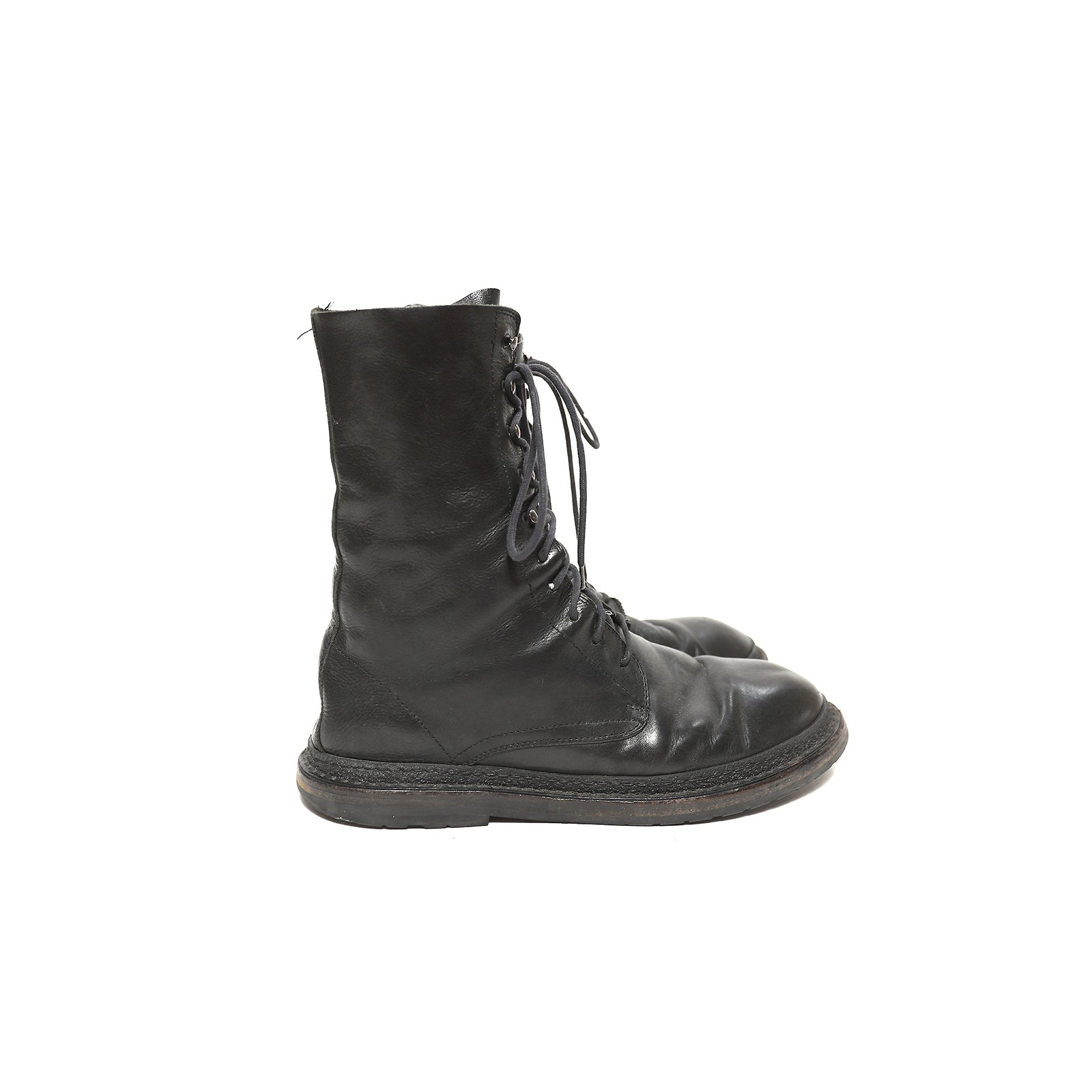 Ann Demeulemeester Lace-Up Combat Boots