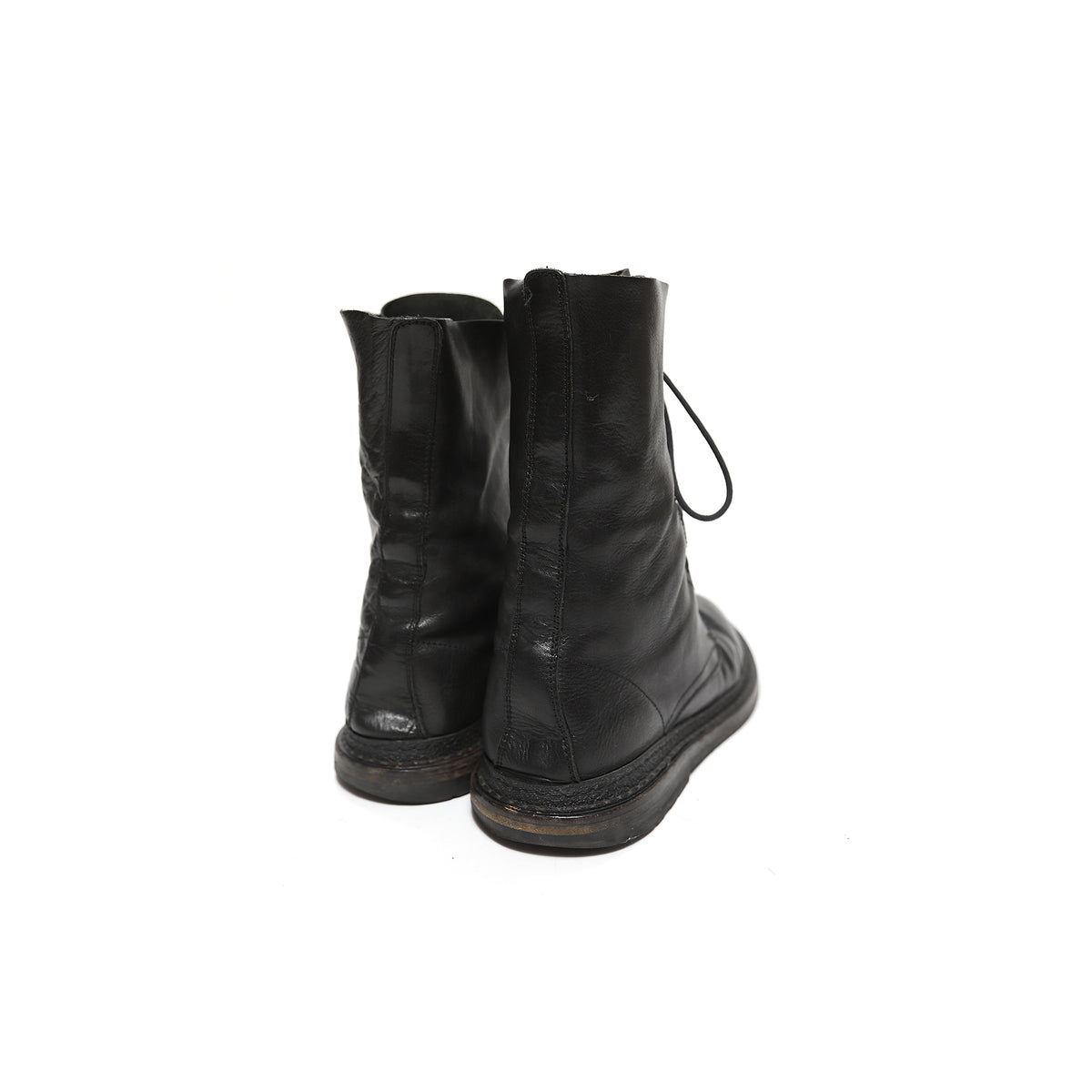 Ann Demeulemeester Lace-Up Combat Boots