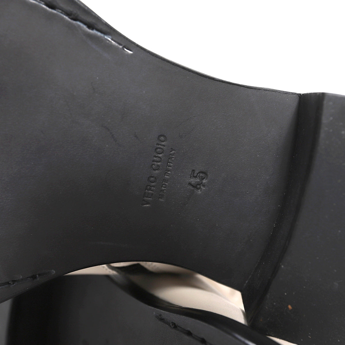 Ann Demeulemeester Cream Sidezip Leather Boots