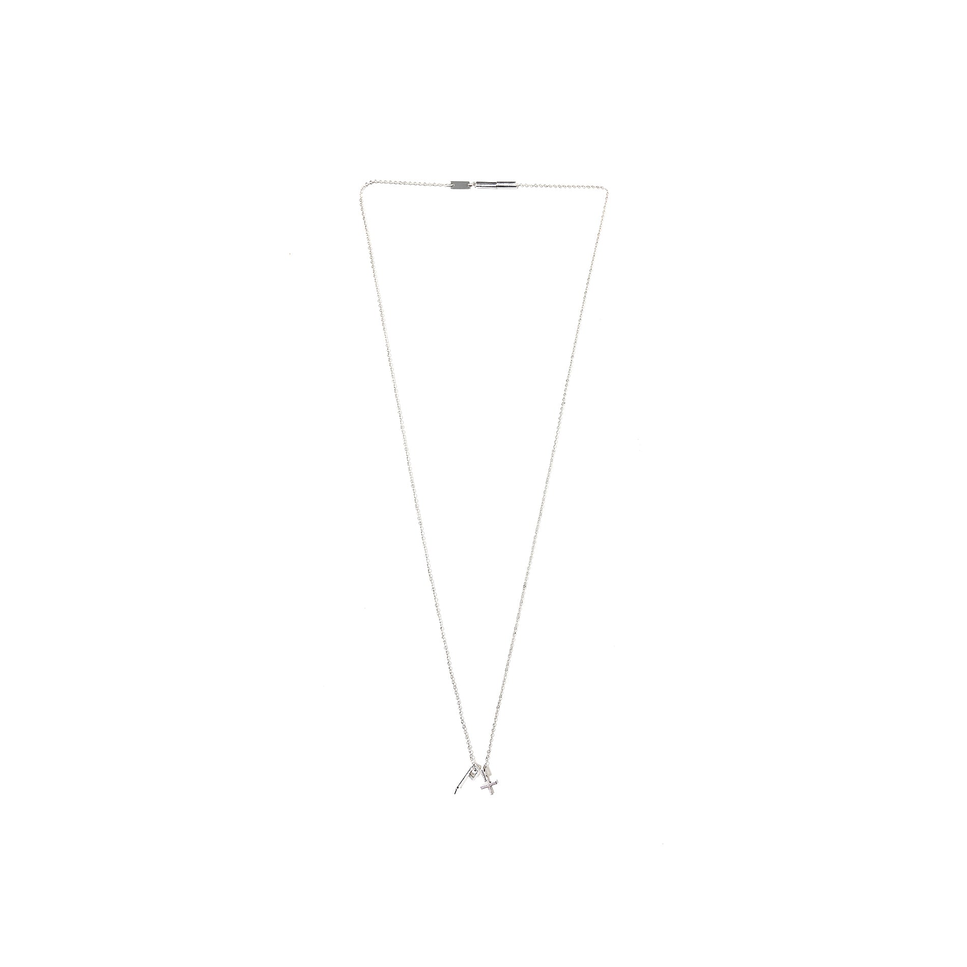 Dior Homme SS02 "Boys Dont Cry/Red" Cross and Arrow Necklace